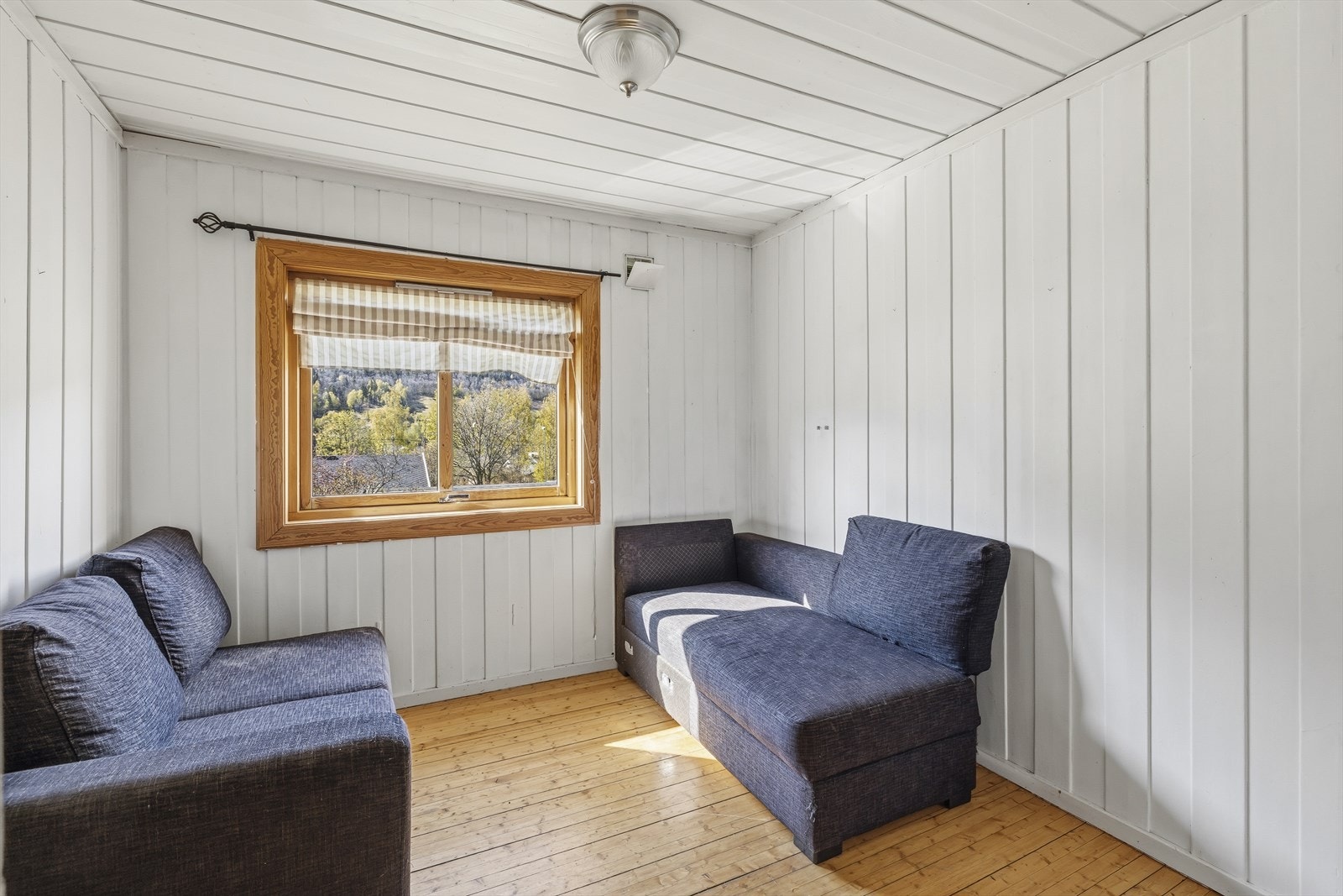 Det tredje rommet er litt mindre og passer fint som barnerom eller kontor/gjesterom Galleribilde