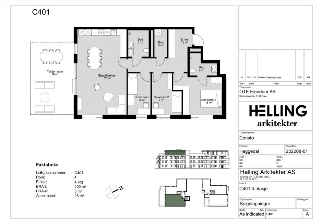 Plantegning. Galleribilde