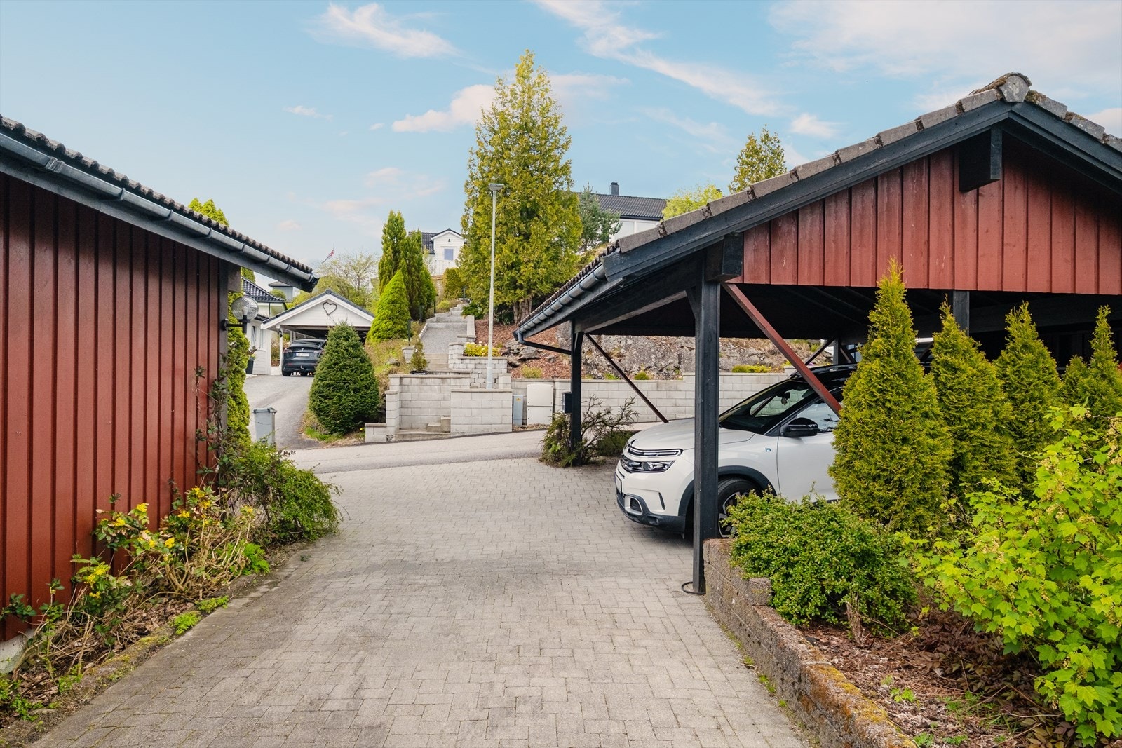 Dobbel carport Galleribilde