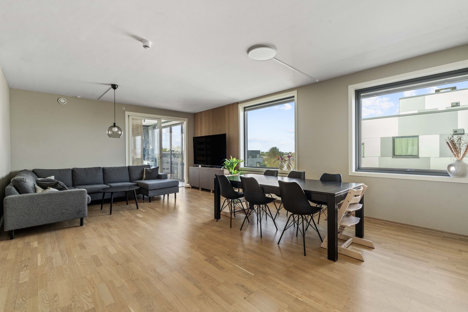 Velkommen til Valen 5. Lekker og luftig hjørneleilighet fra 2019. Foto: Martin Nordbø Galleribilde