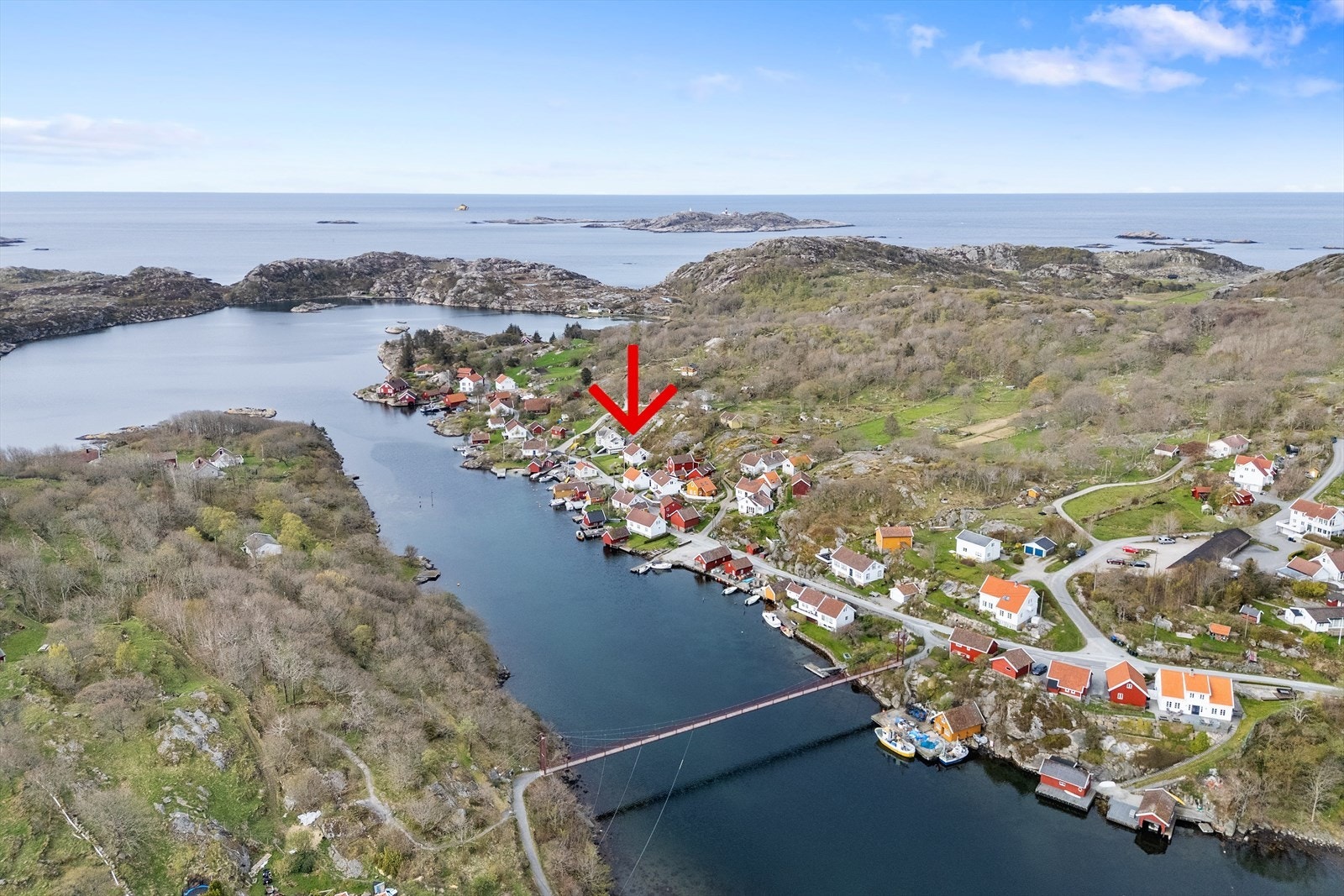Rosnesvågen er en flott naturlig lagune og et yndet turområde! Galleribilde