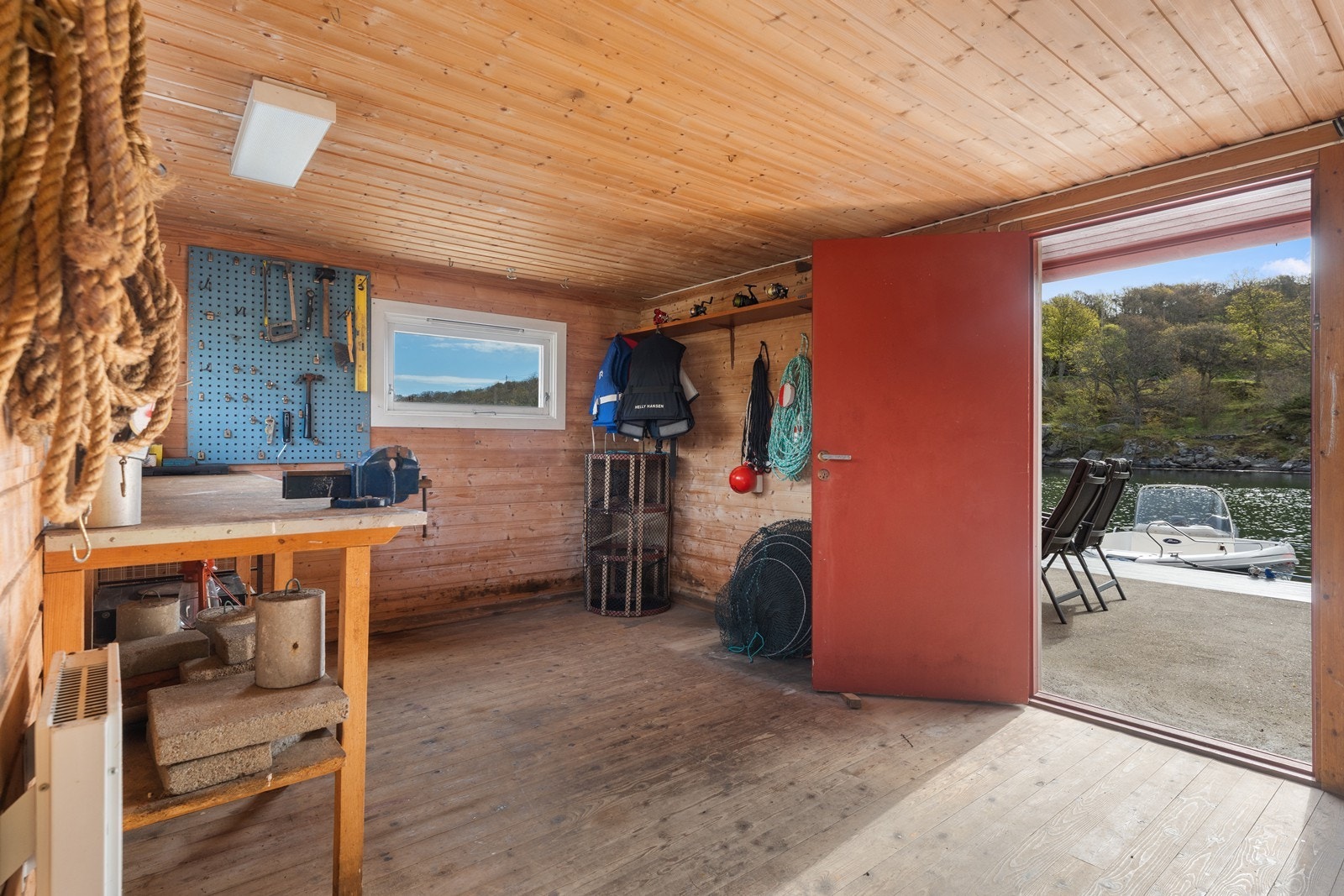 Utgang til bryggen Galleribilde