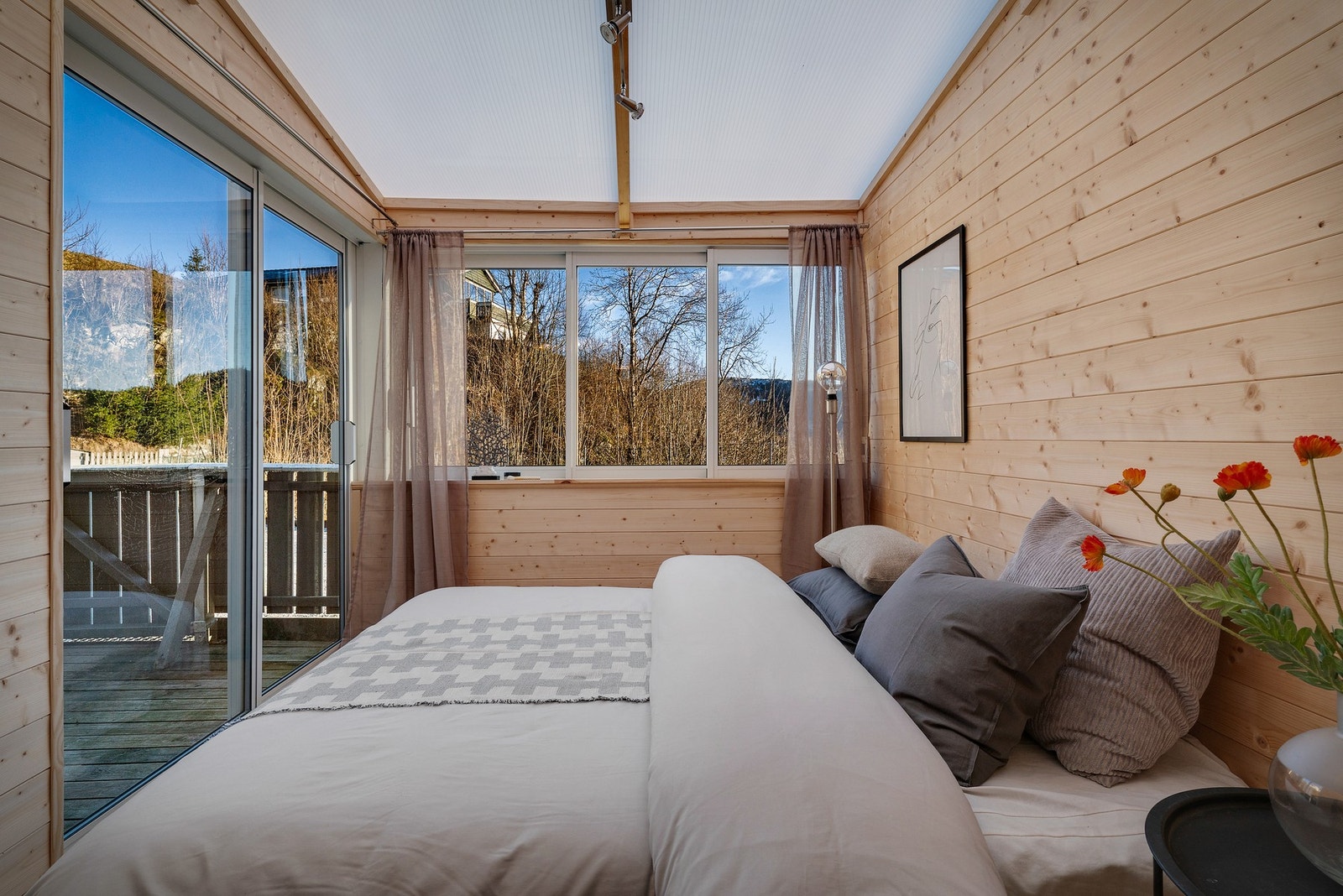 - Den perfekte utstrekning av stuen på sommerhalvåret - Galleribilde