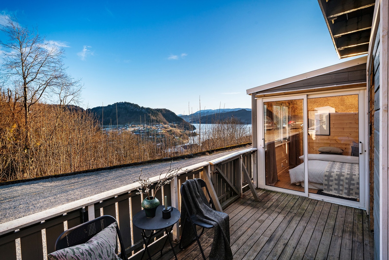 - Terrassen måler ca. 16 kvm - Galleribilde