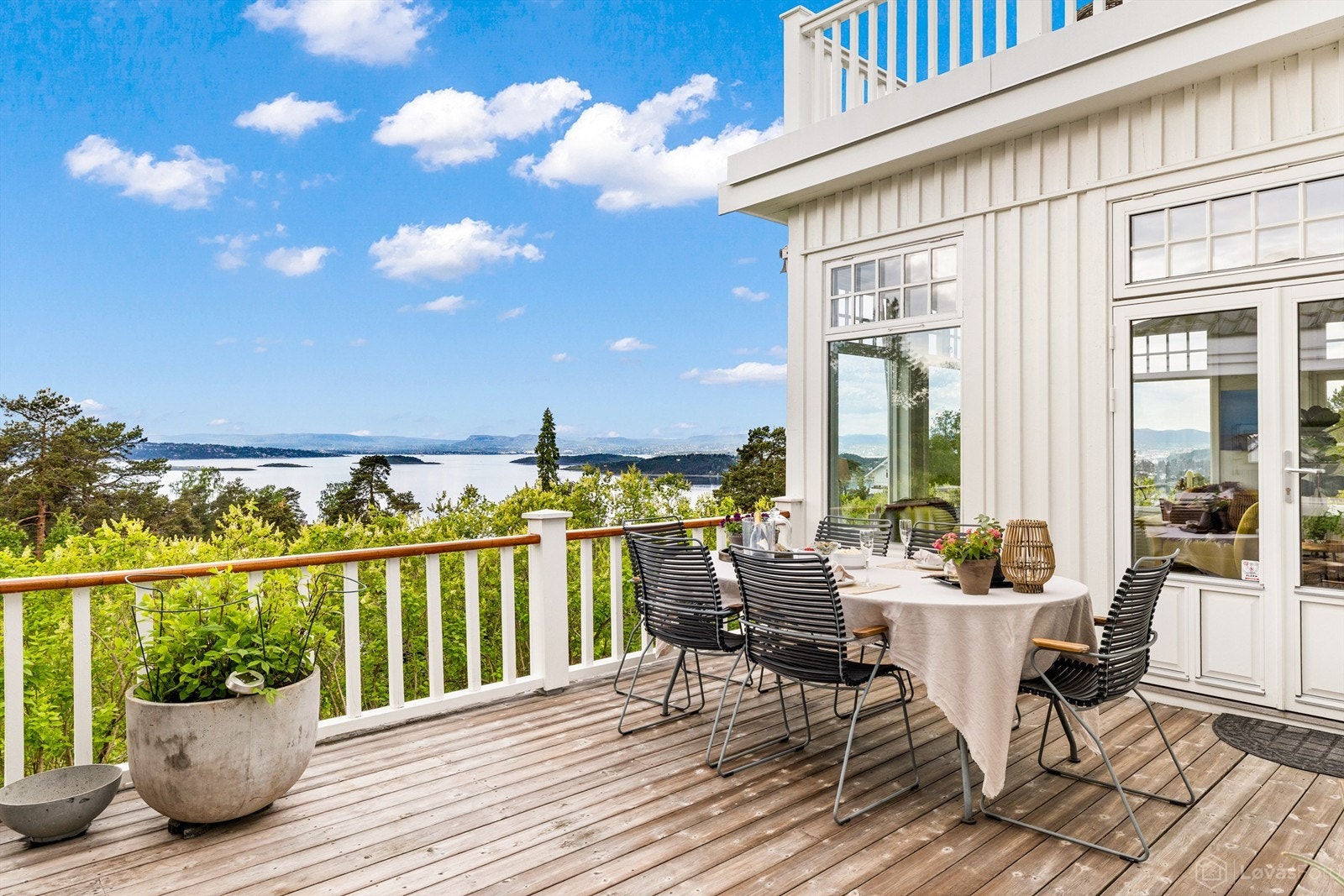 Stor terrasse på 30 kvm Galleribilde