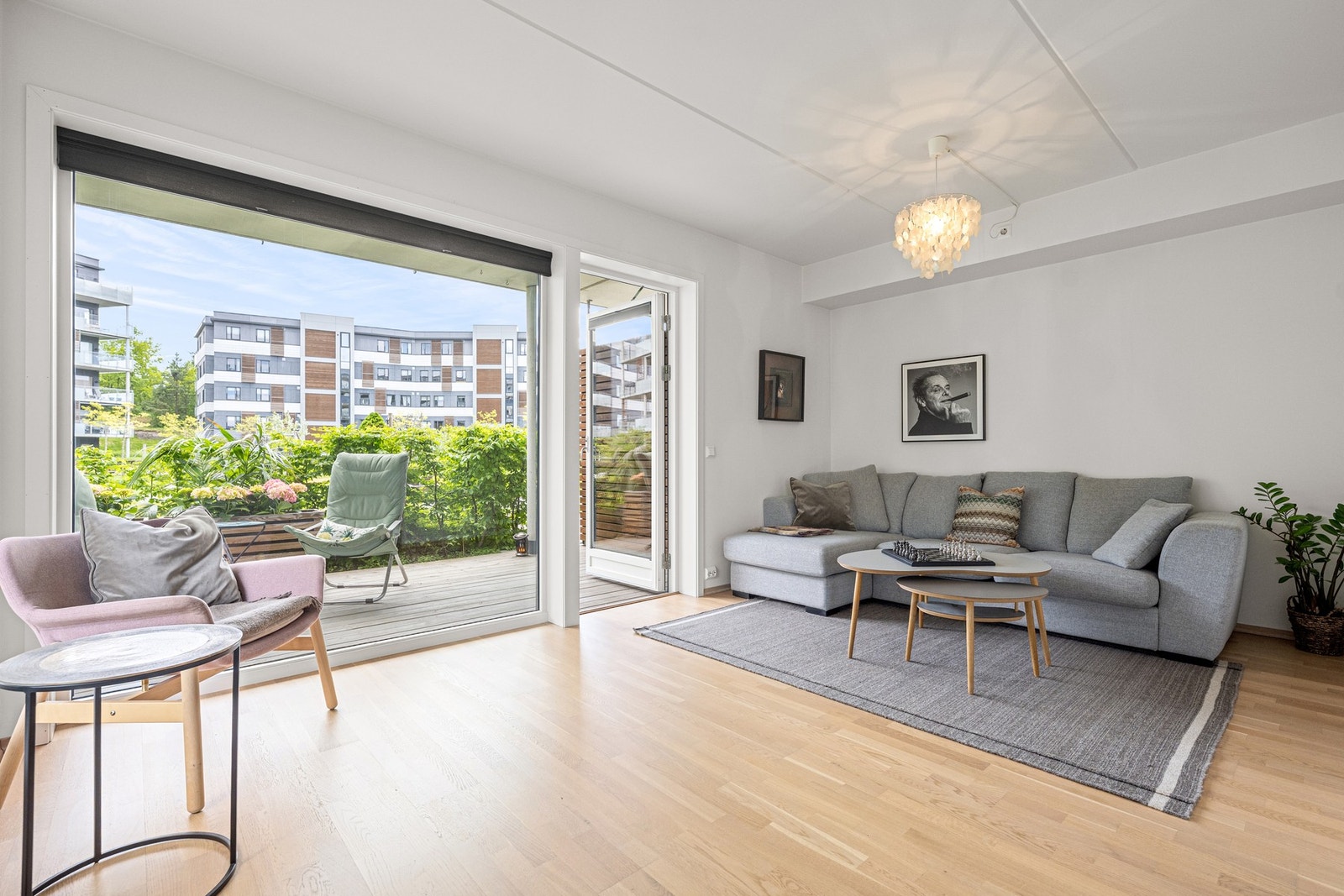 Leiligheten har soneregulert, vannbåren gulvvarme og balansert ventilasjon Galleribilde