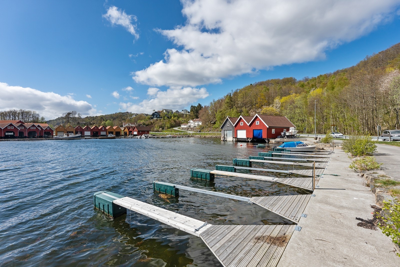 Båtplass nr. 11 medfølger i salget. Galleribilde
