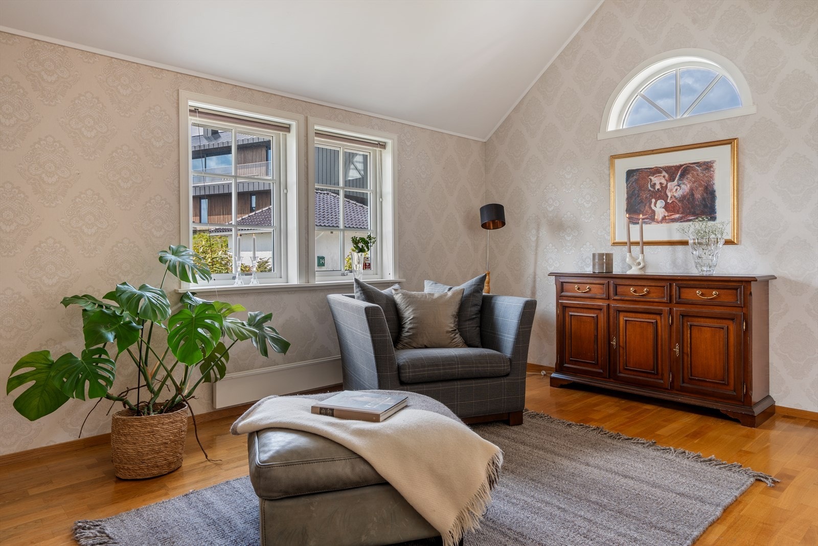 Et perfekt sted for en lesekrok eller en rolig arbeidsplass. Galleribilde