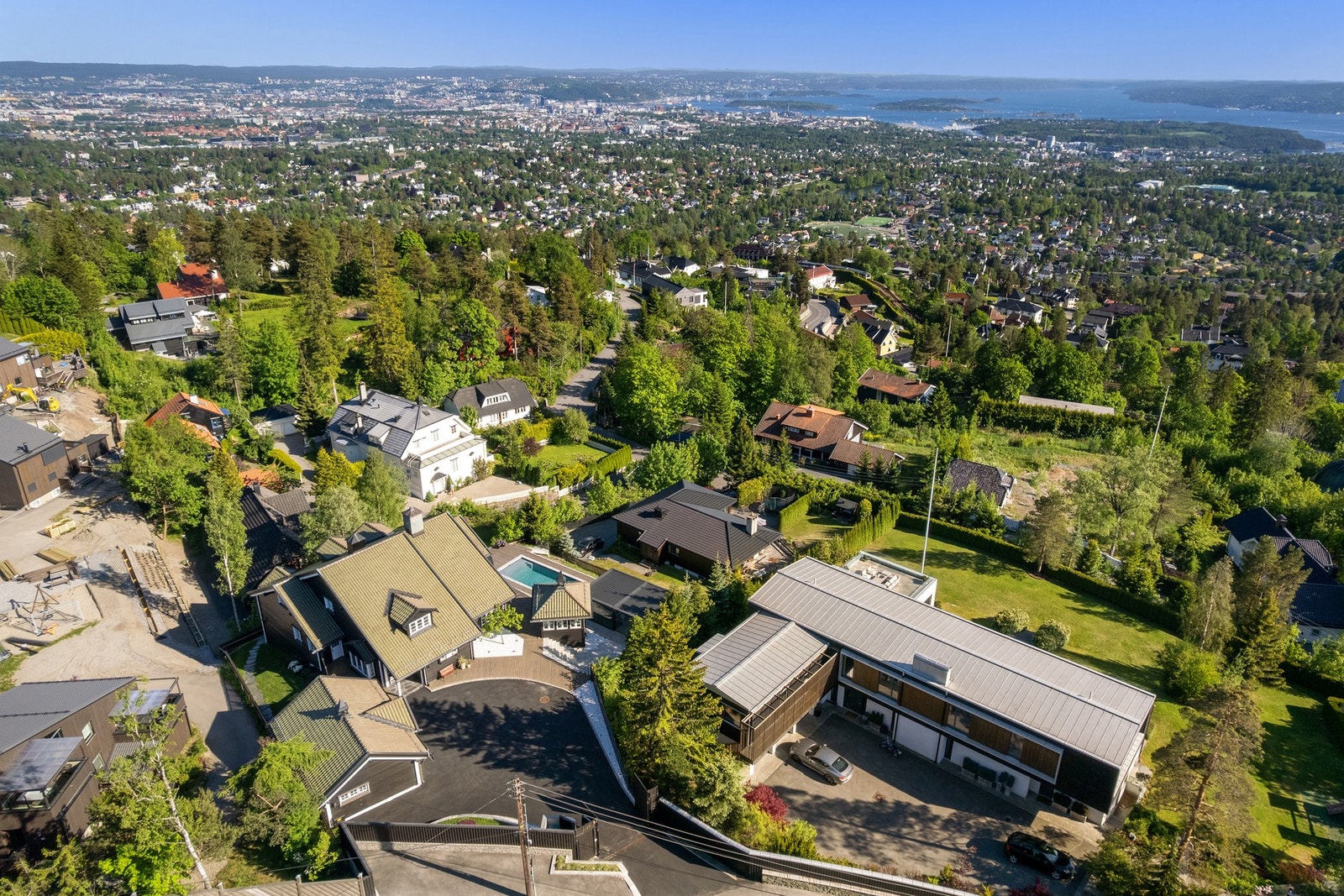 Dronefoto Galleribilde