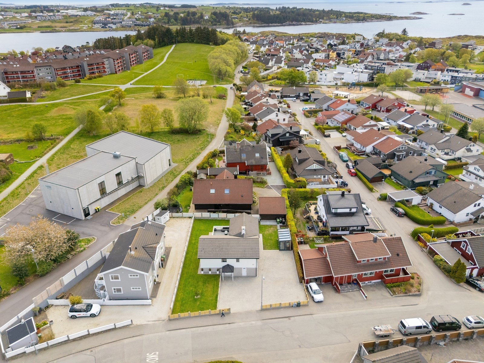 Området byr på gode turmuligheter med nærhet til både skog og sjø. Galleribilde