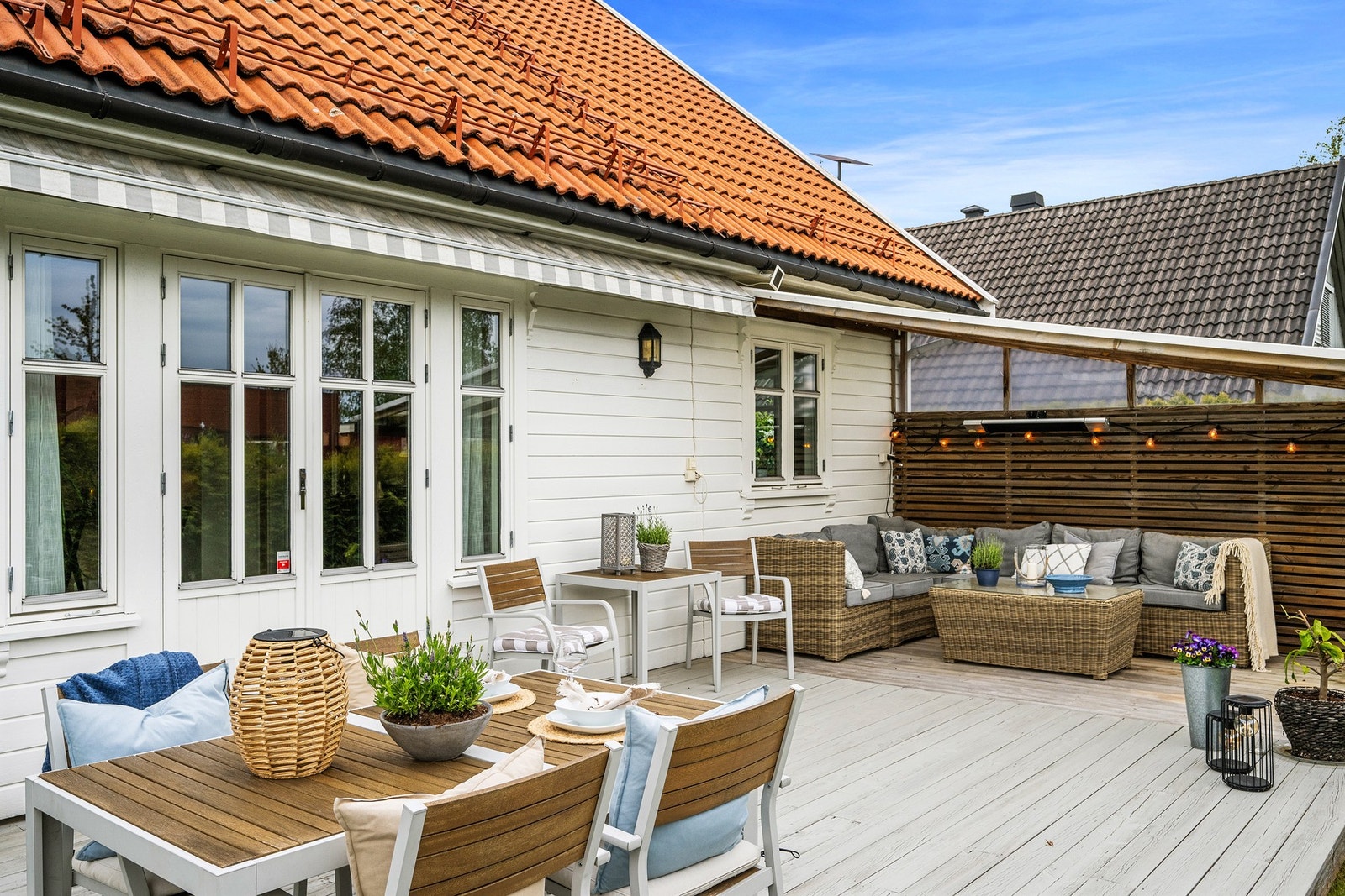 Vårterrasse i Spurvestien 24 Galleribilde