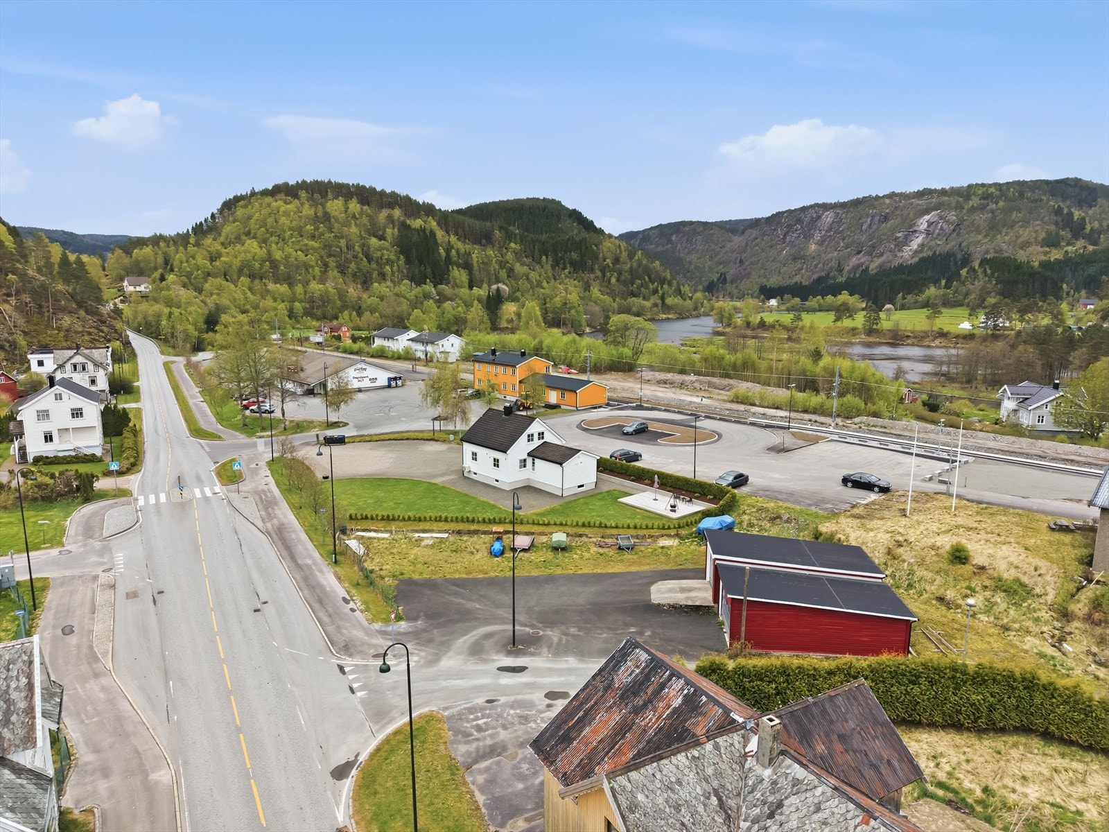 Eiendommen har gode solforhold. Galleribilde