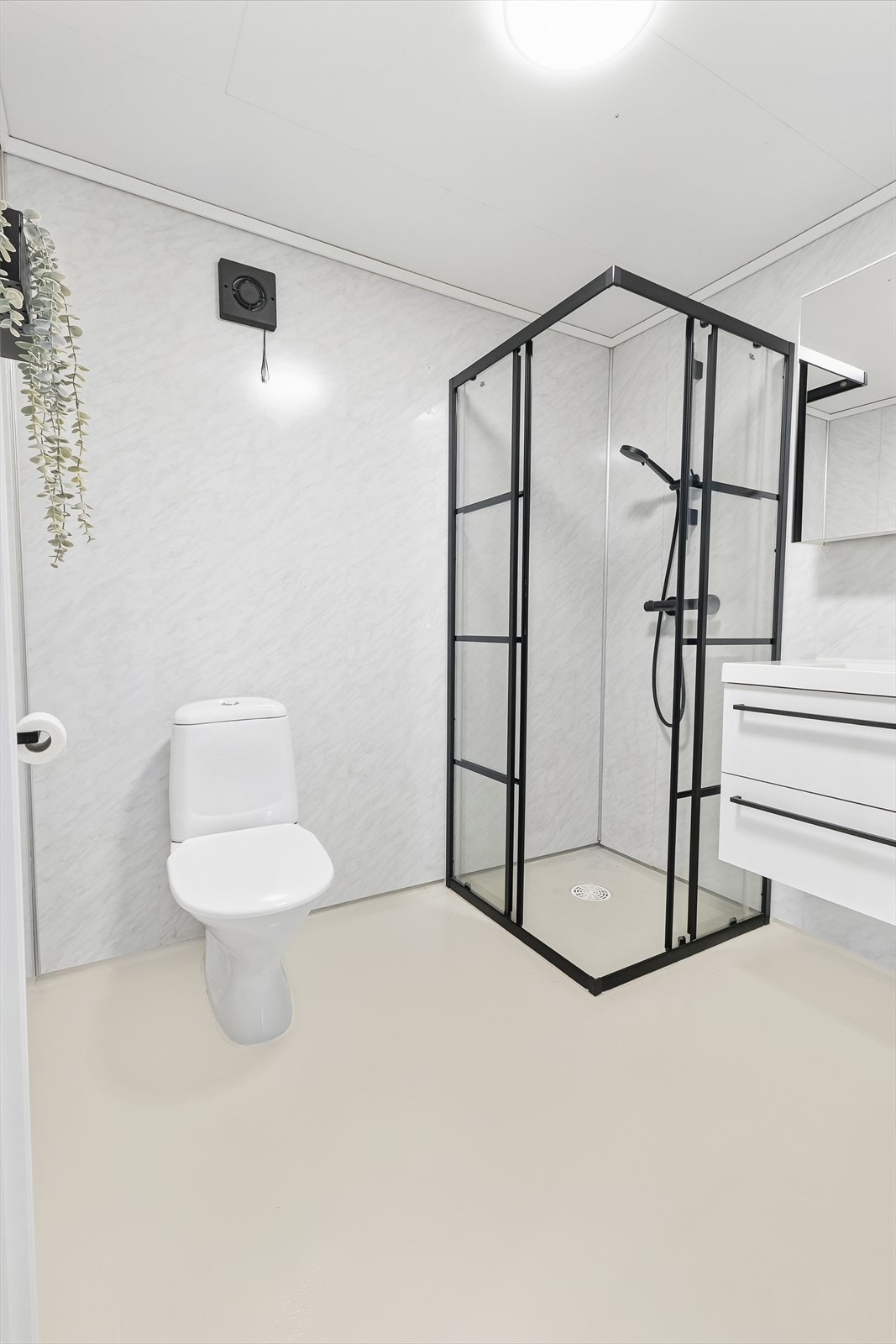 Bad/ wc med ny innredning. Galleribilde