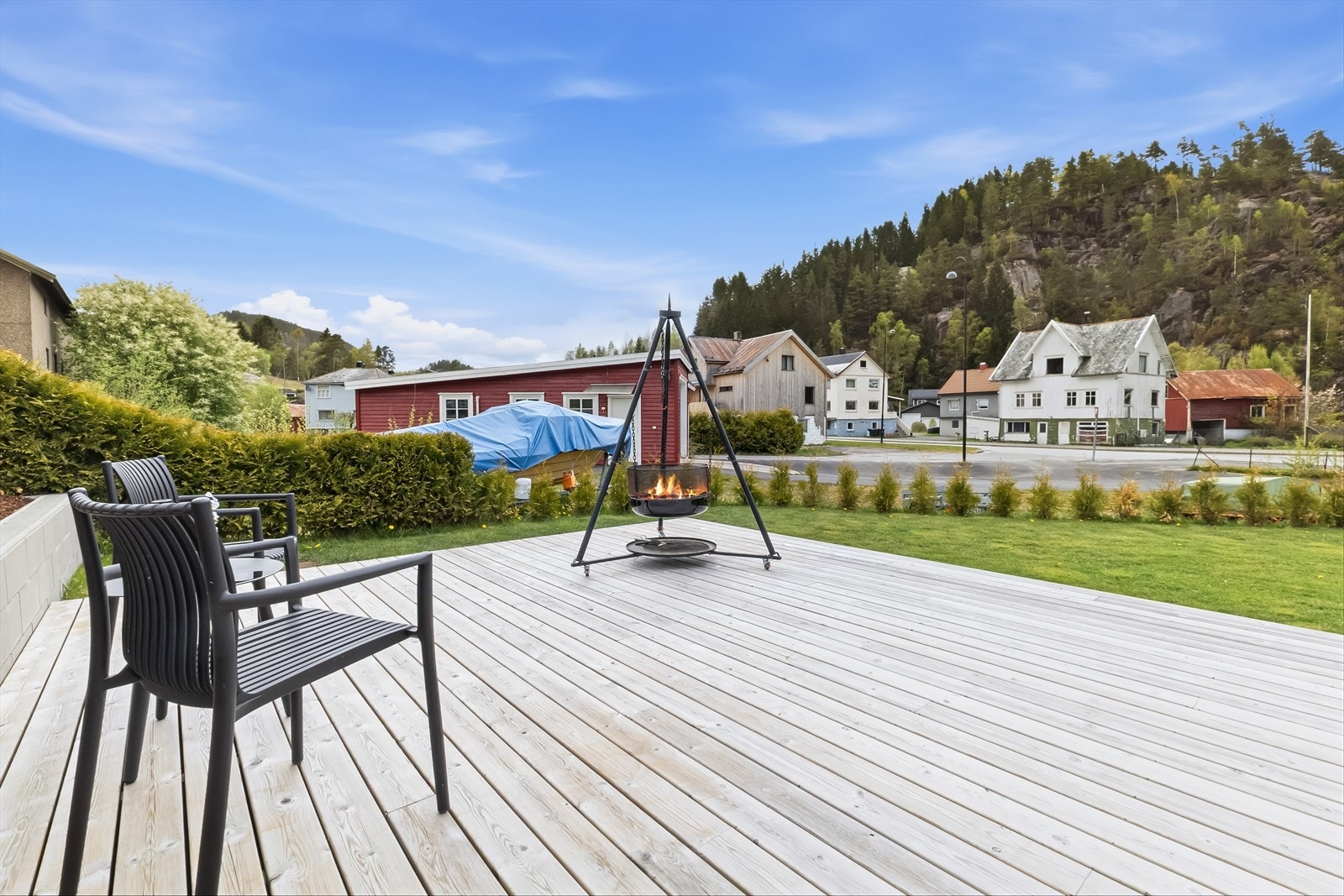 Ny platting/ terrasse. Galleribilde