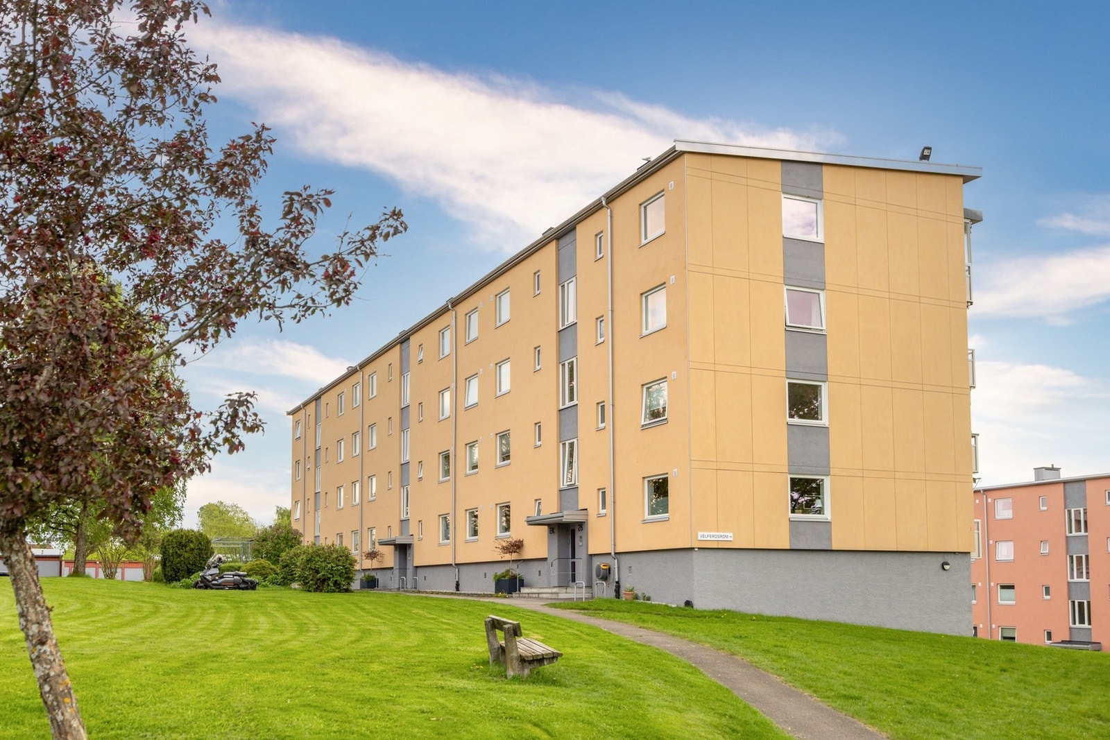 Fasaderehabilitert i 2021. Galleribilde