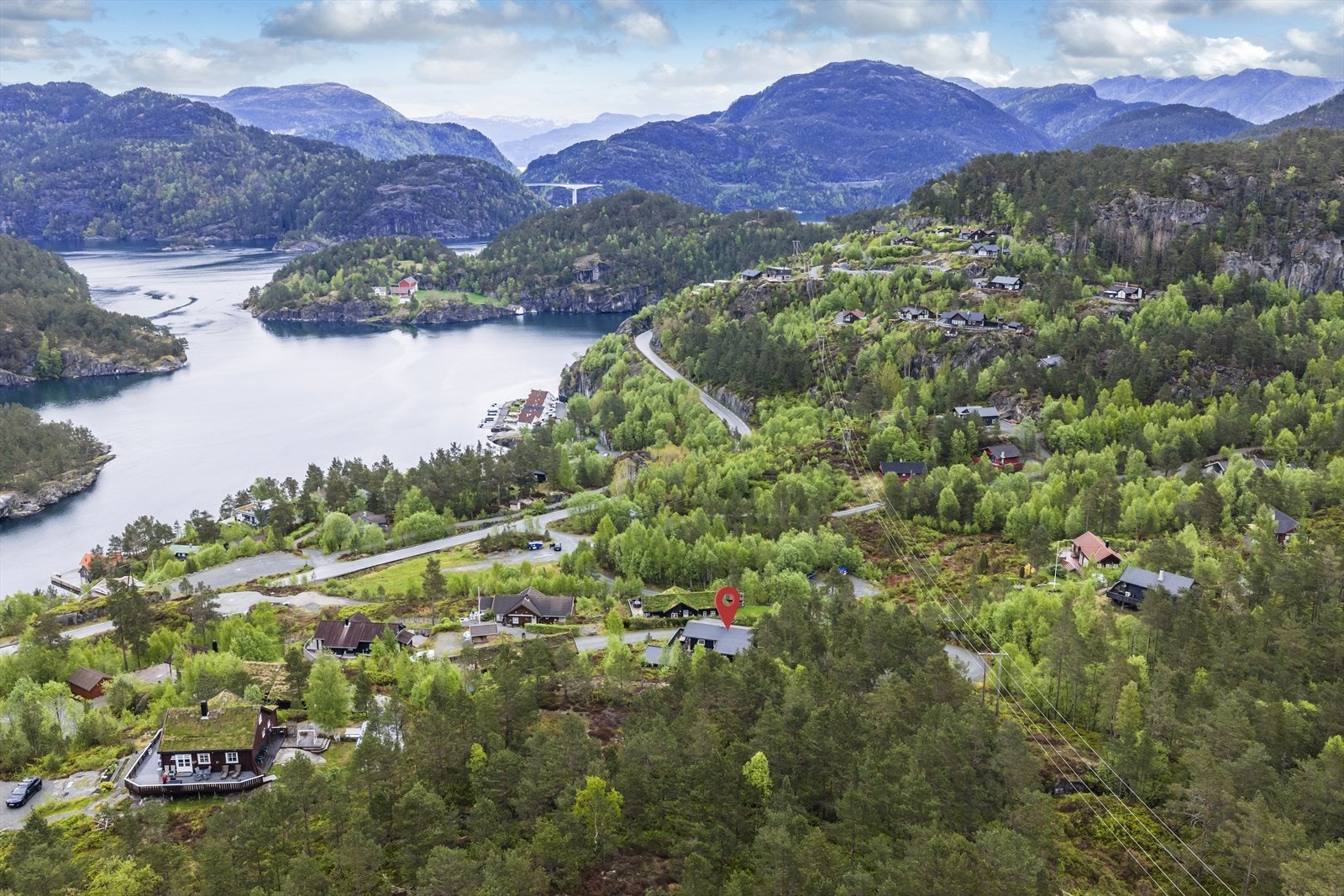 Området byr på flotte turmuligheter og nærhet til sjøen. Galleribilde