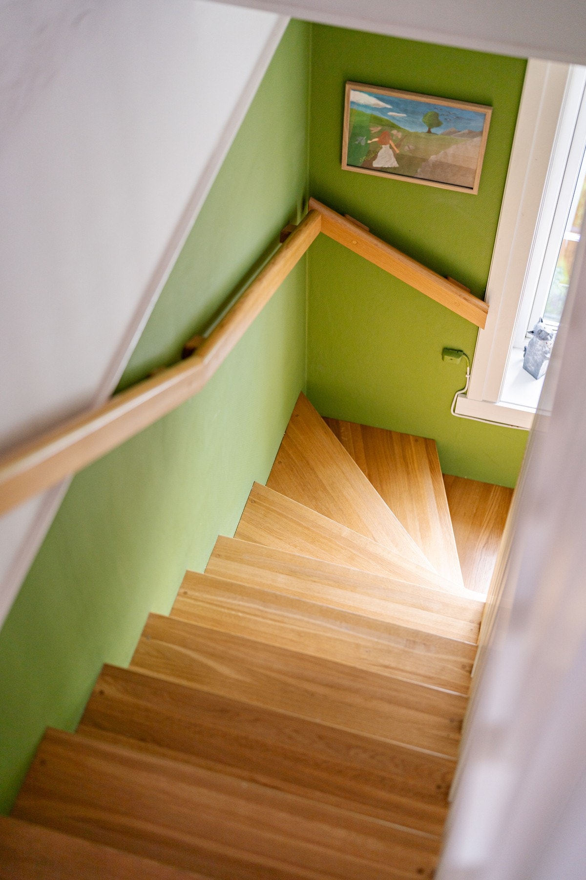 Nå skal vi ned til 4. etg. Galleribilde