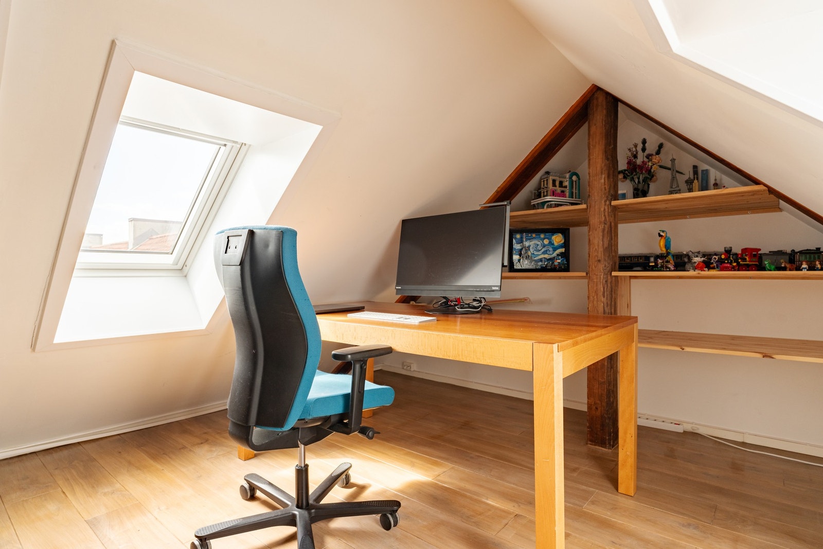 Denne hemsen har også blitt brukt som arbeidsplass. Galleribilde