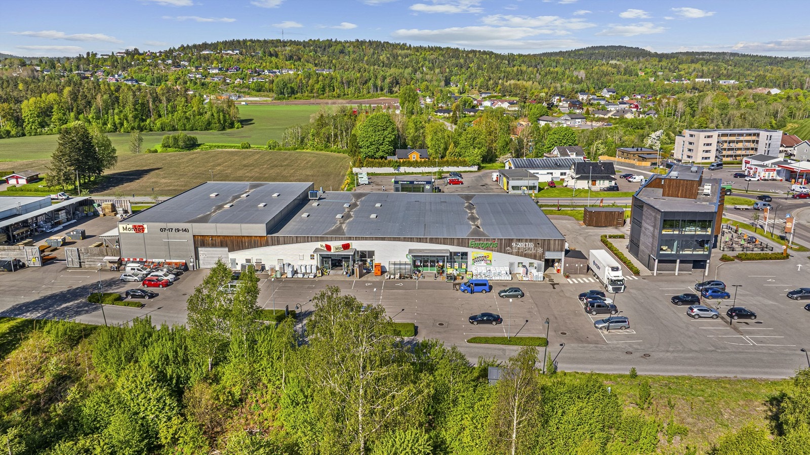 Revetal sentrum Galleribilde