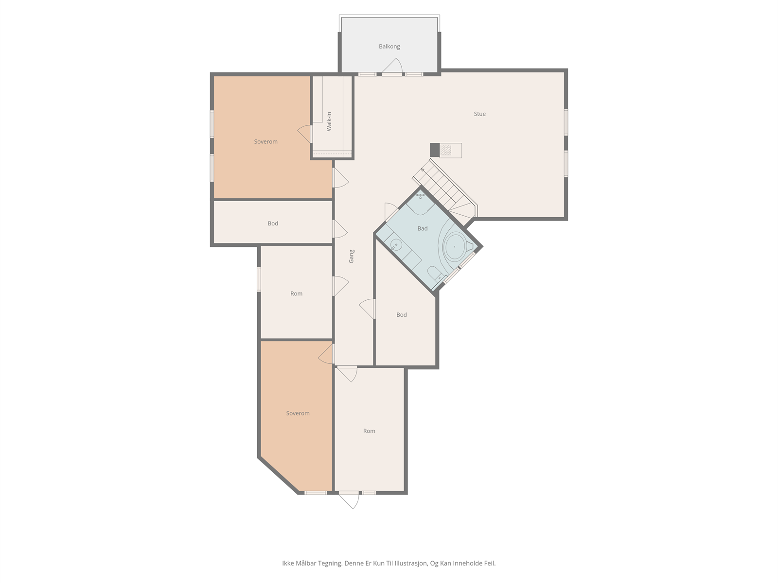 Plantegning loft... Galleribilde