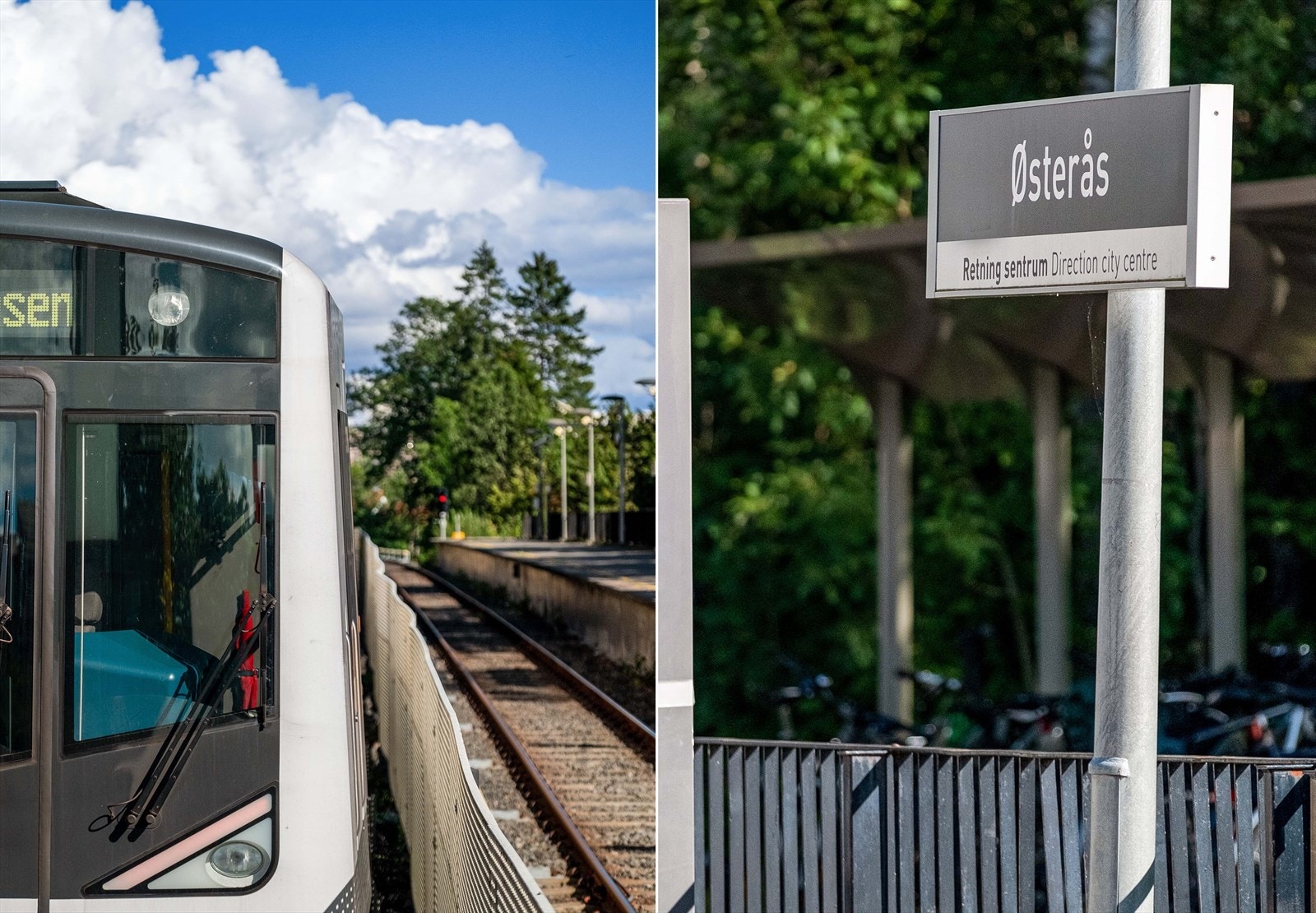 Østerås stasjon Galleribilde