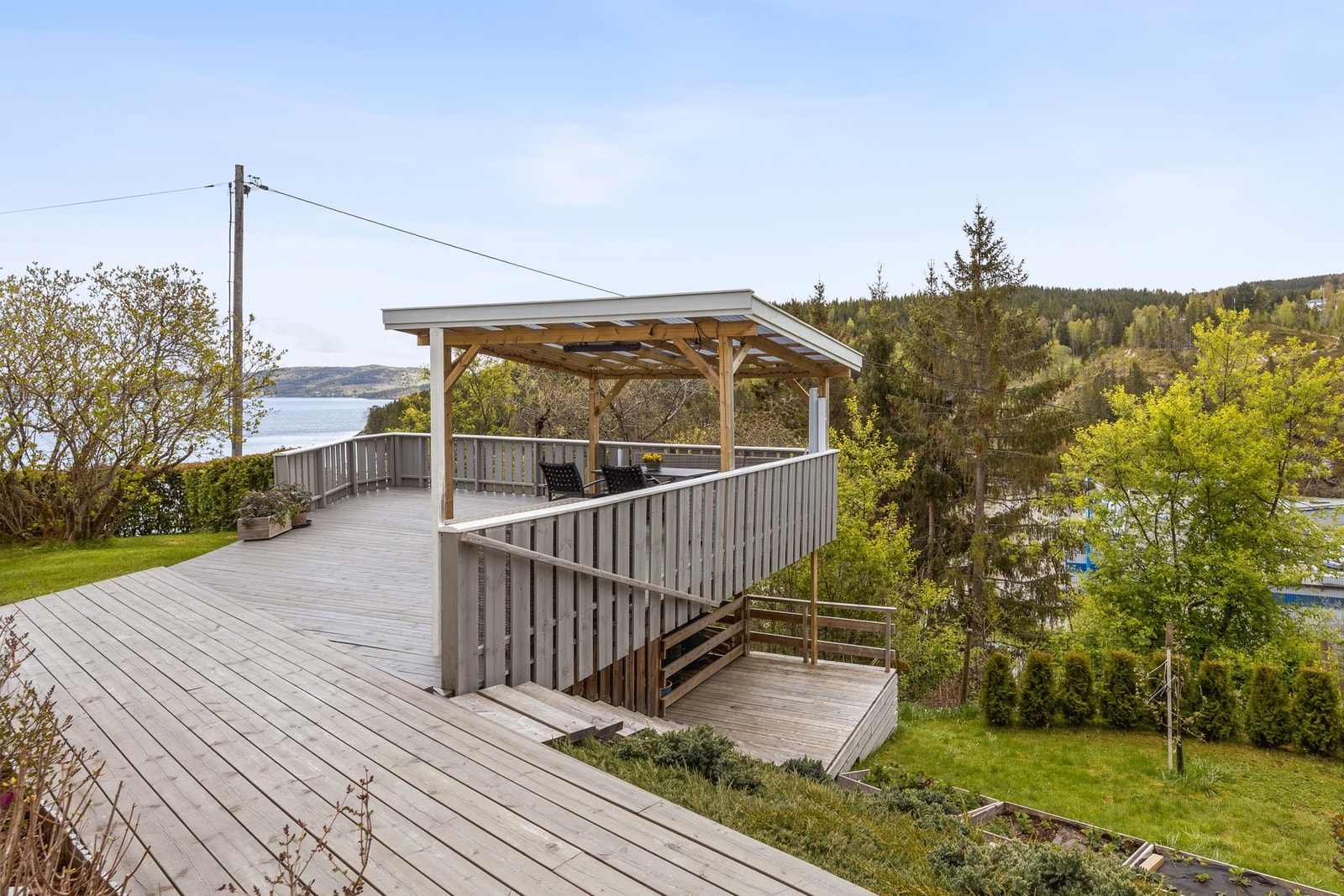 Terrasse på ca 55 kvm. Galleribilde