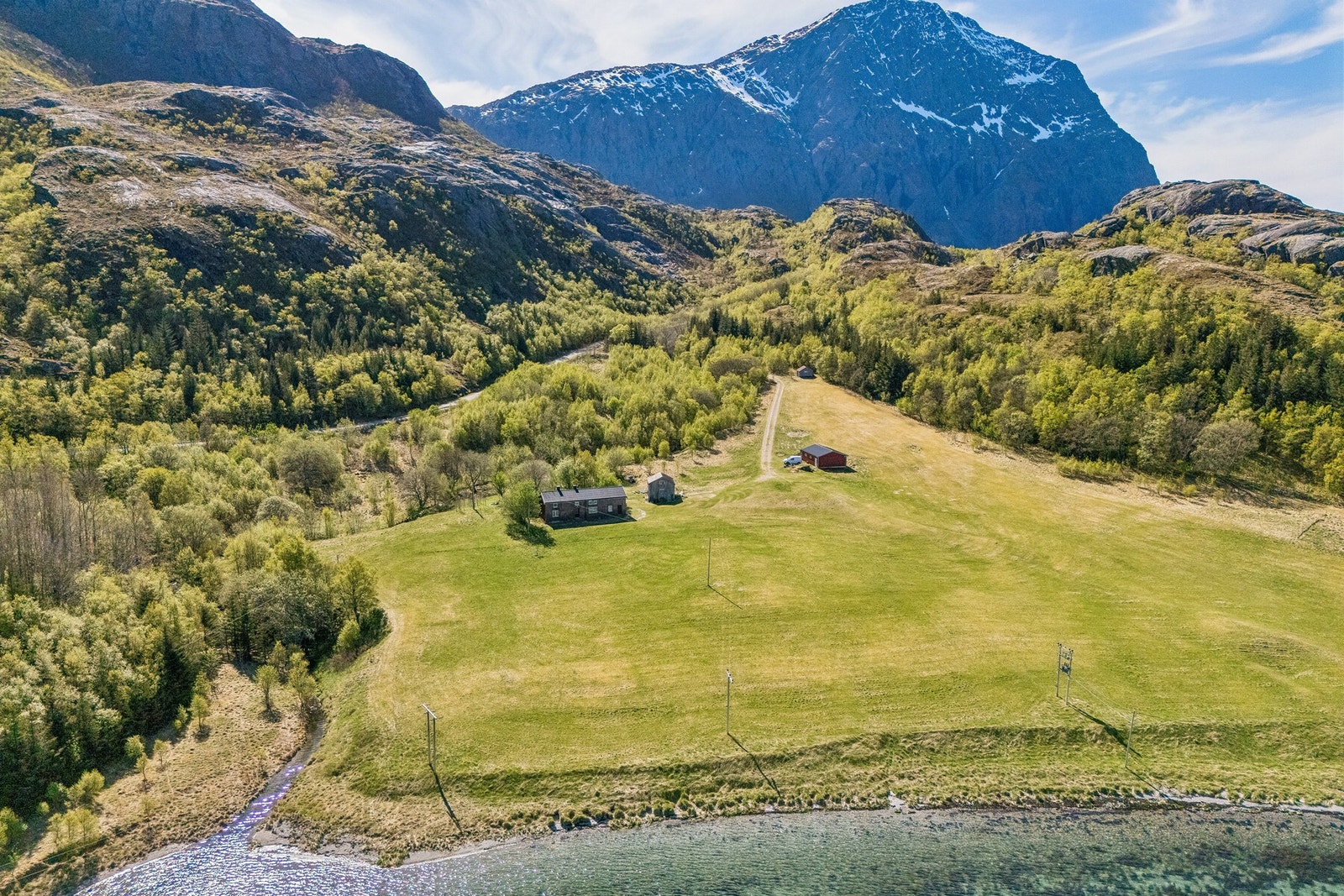 Dette er eiendommen for deg som drømmer stort, tenker langsiktig og ser verdien i både naturressurser og utviklingsmuligheter. Galleribilde