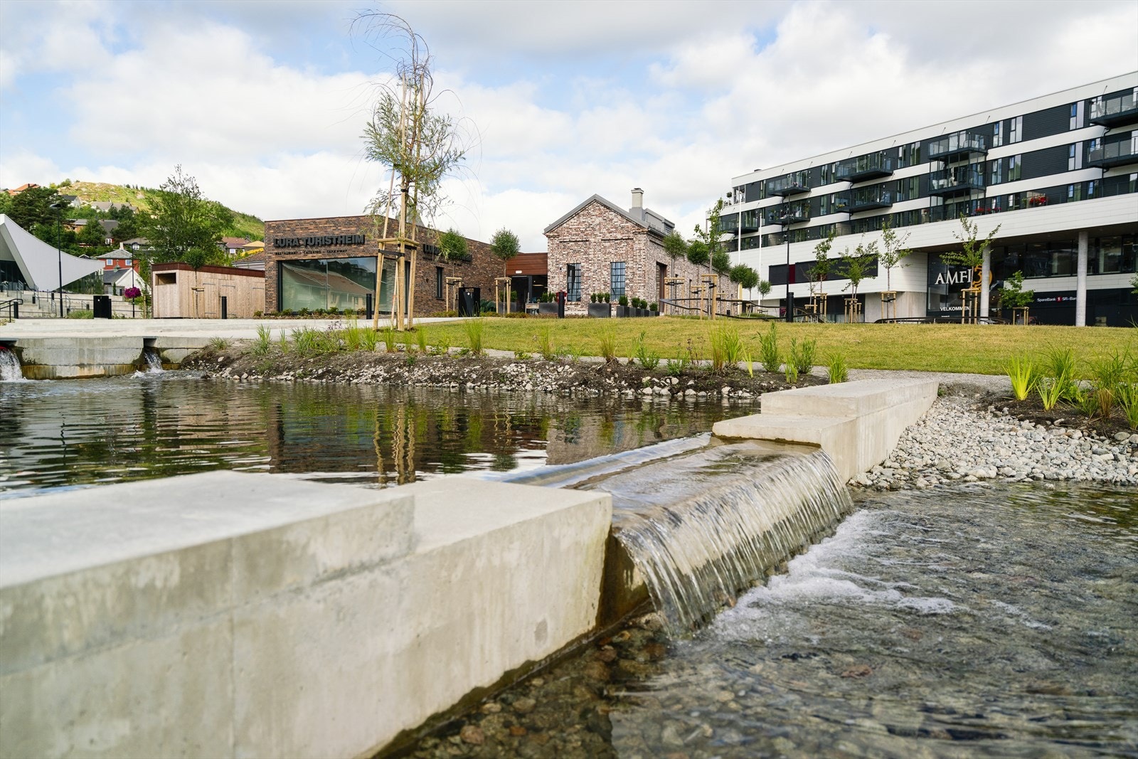 Ålgård sentrum er virkelig blitt flott Galleribilde