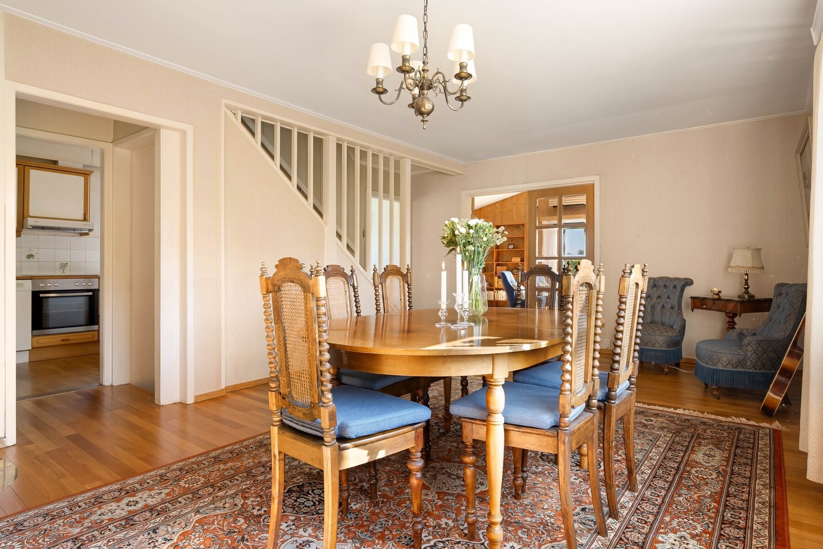 Her ligger alt til rette for hyggelige stunder med familie og gode venner. Galleribilde