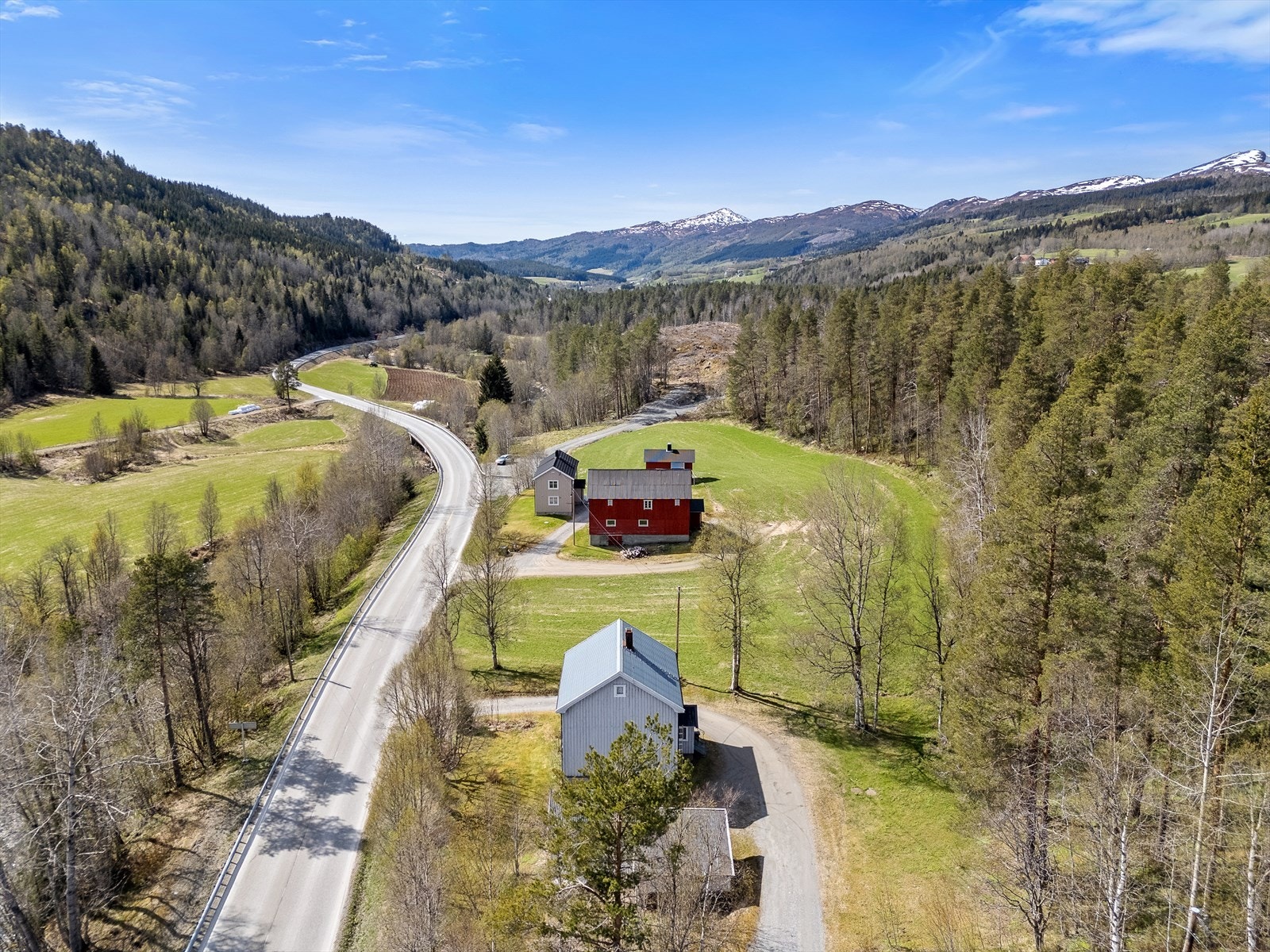 Dronefoto Galleribilde