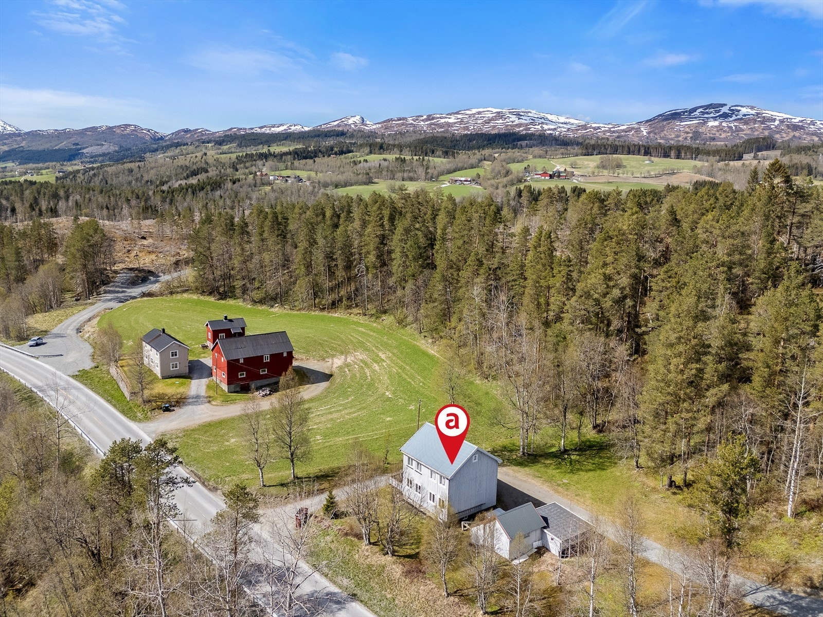 Dronefoto Galleribilde