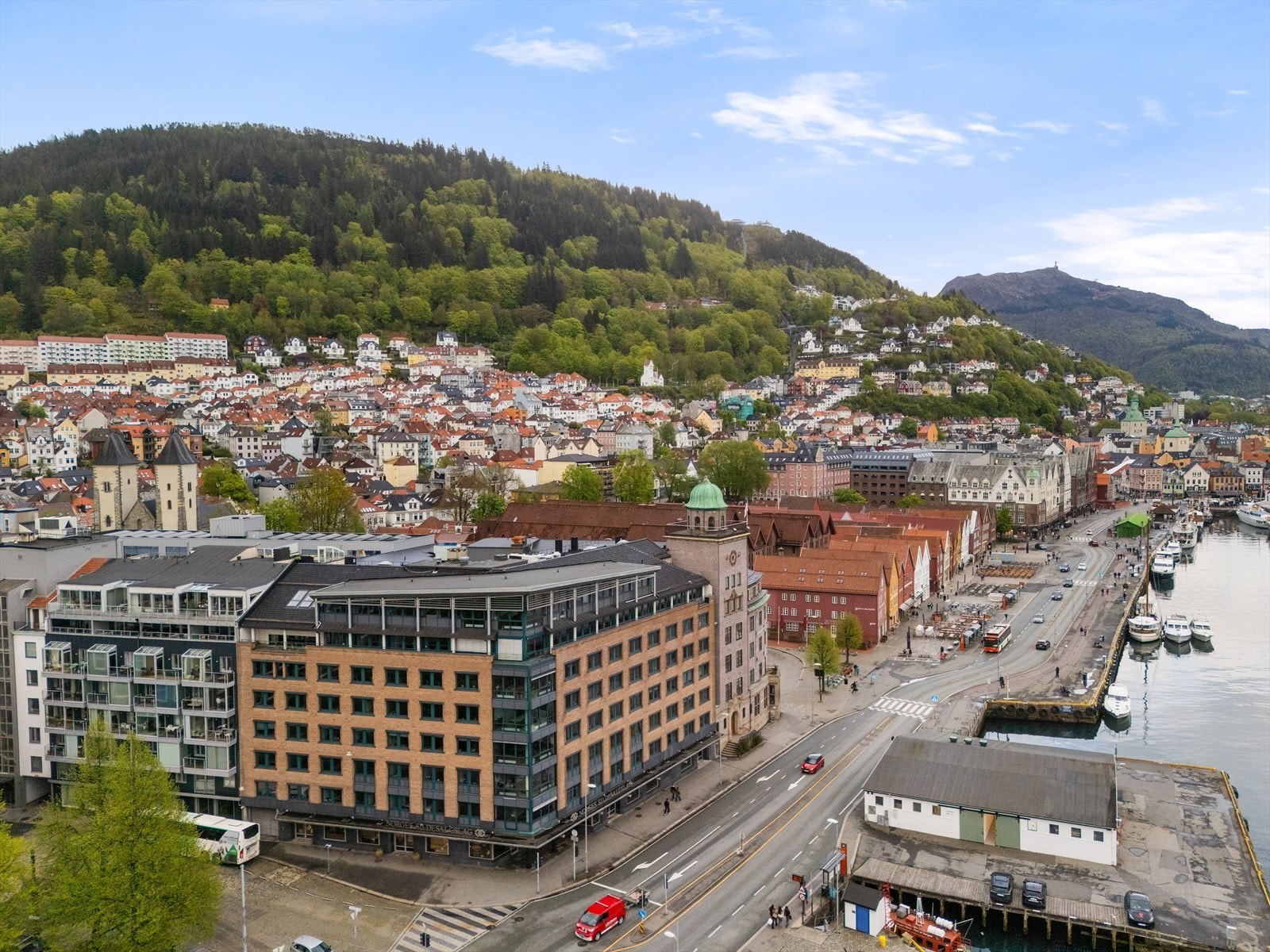 Mer sentralt i Bergen er det regelrett vanskelig å komme Galleribilde