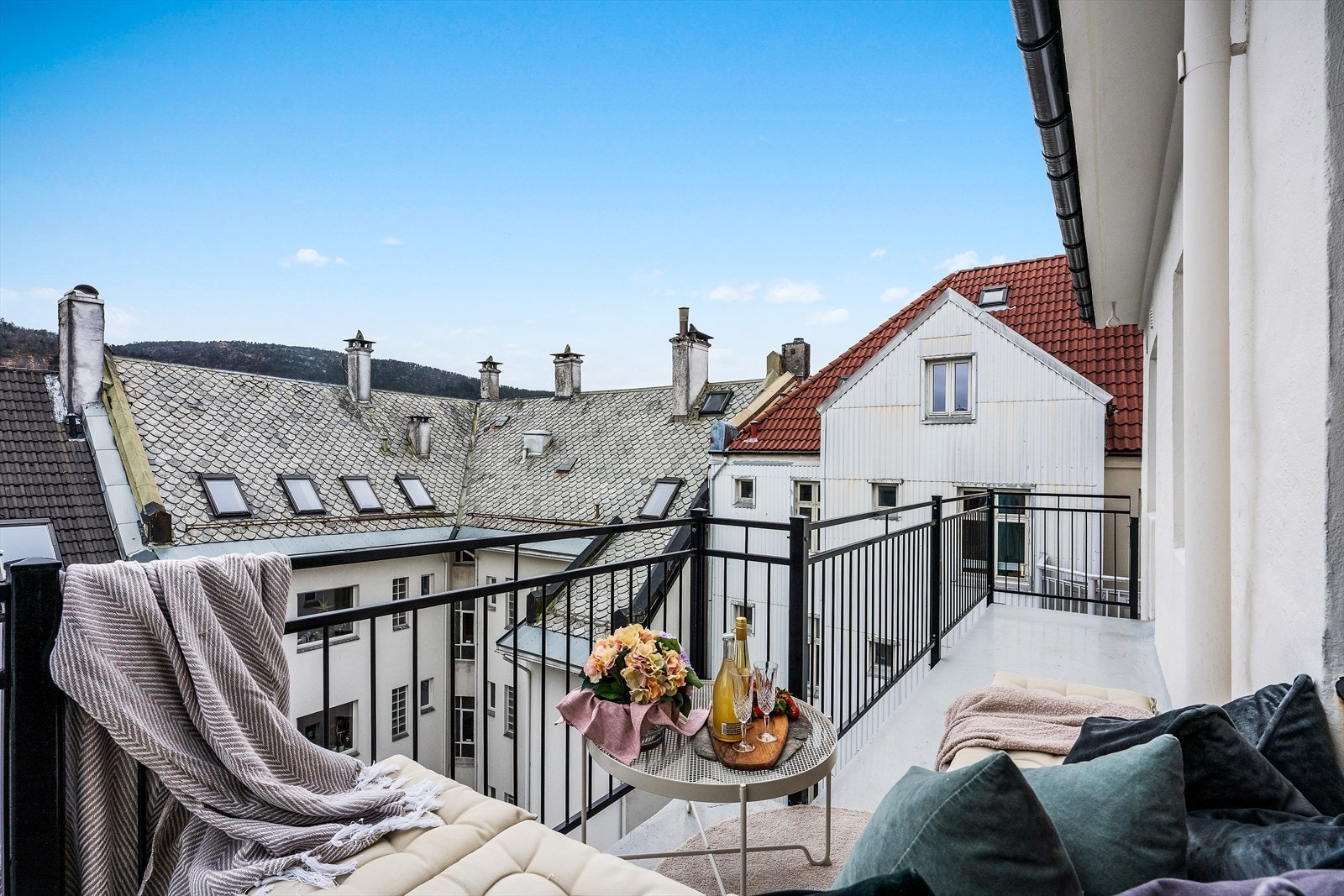 - Privat balkong på 7m² - Galleribilde