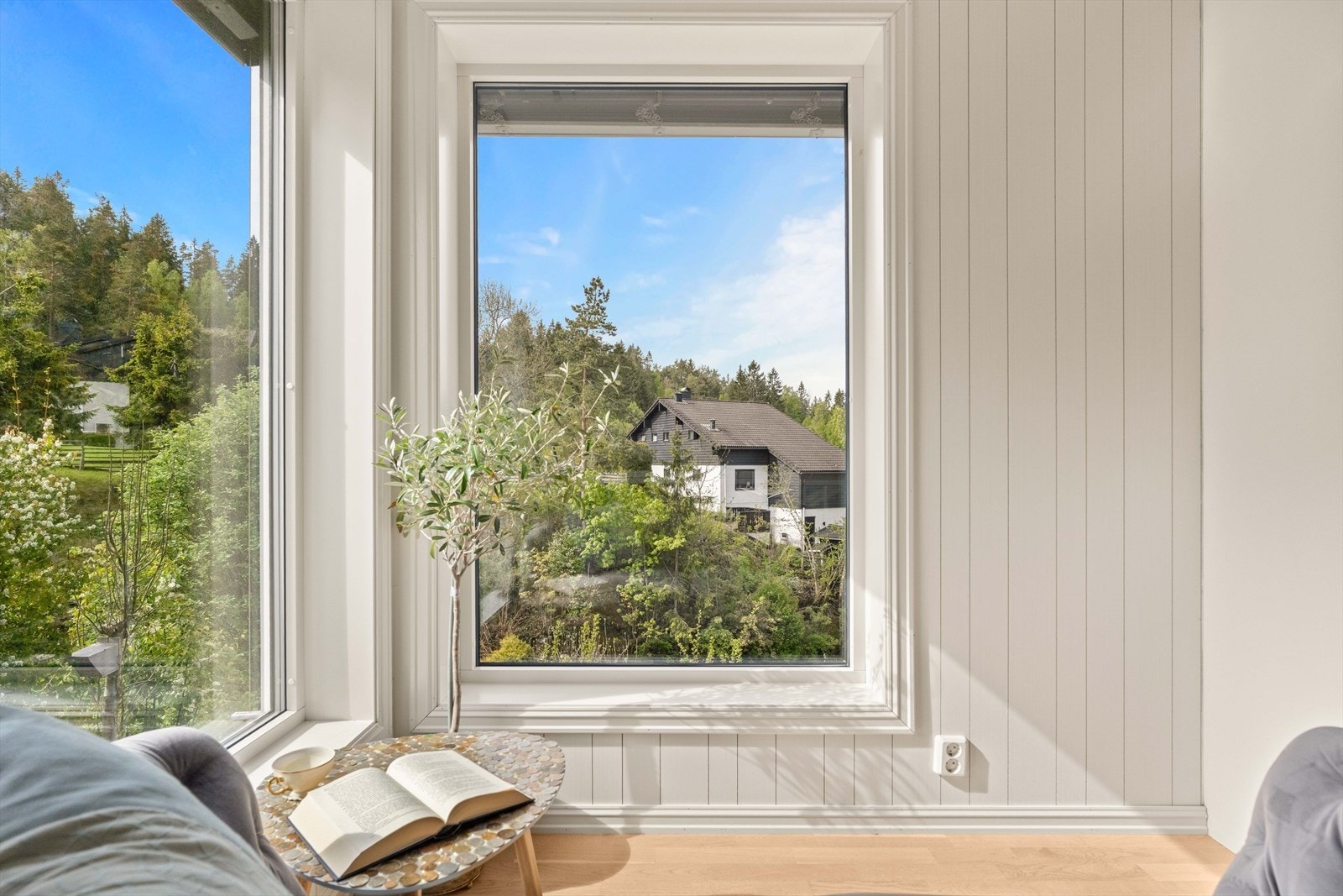En fredfull og usjenert plass hvor man kan trekke seg tilbake i en ellers travel hverdag. Galleribilde