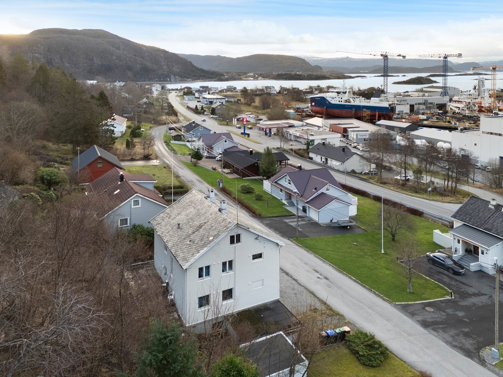 Dronefoto Galleribilde