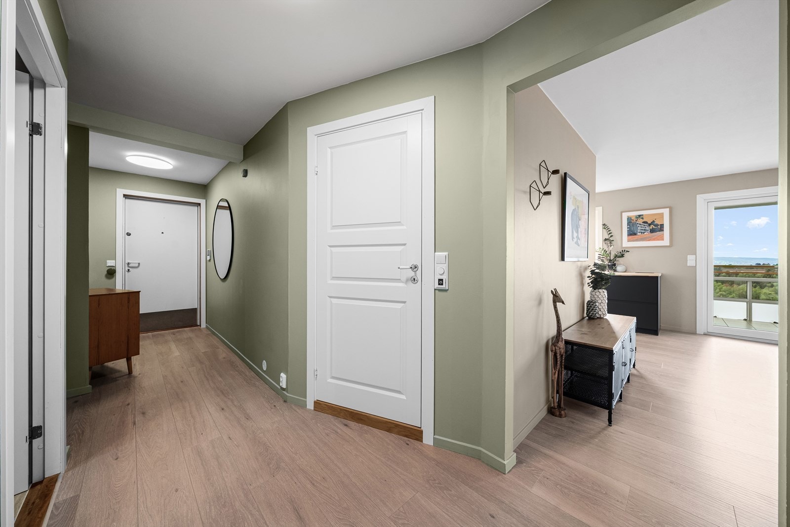 Pent gulv og innbydende fargevalg. Galleribilde