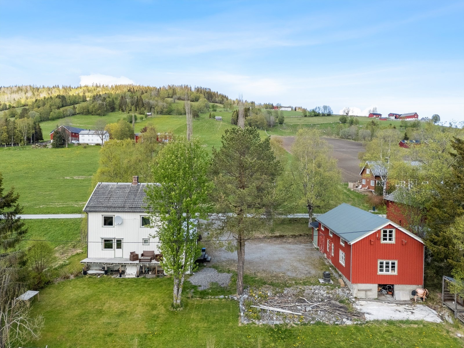 Dronefoto Galleribilde