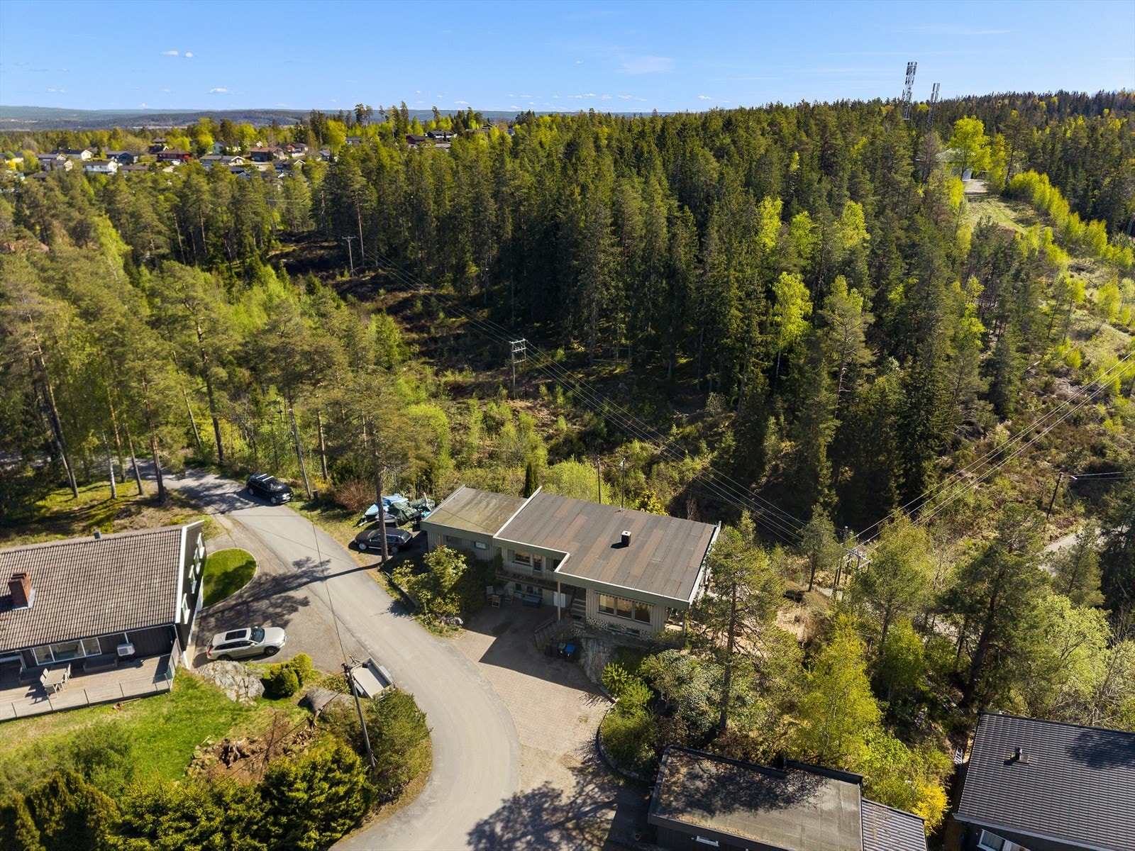Dronefoto Galleribilde