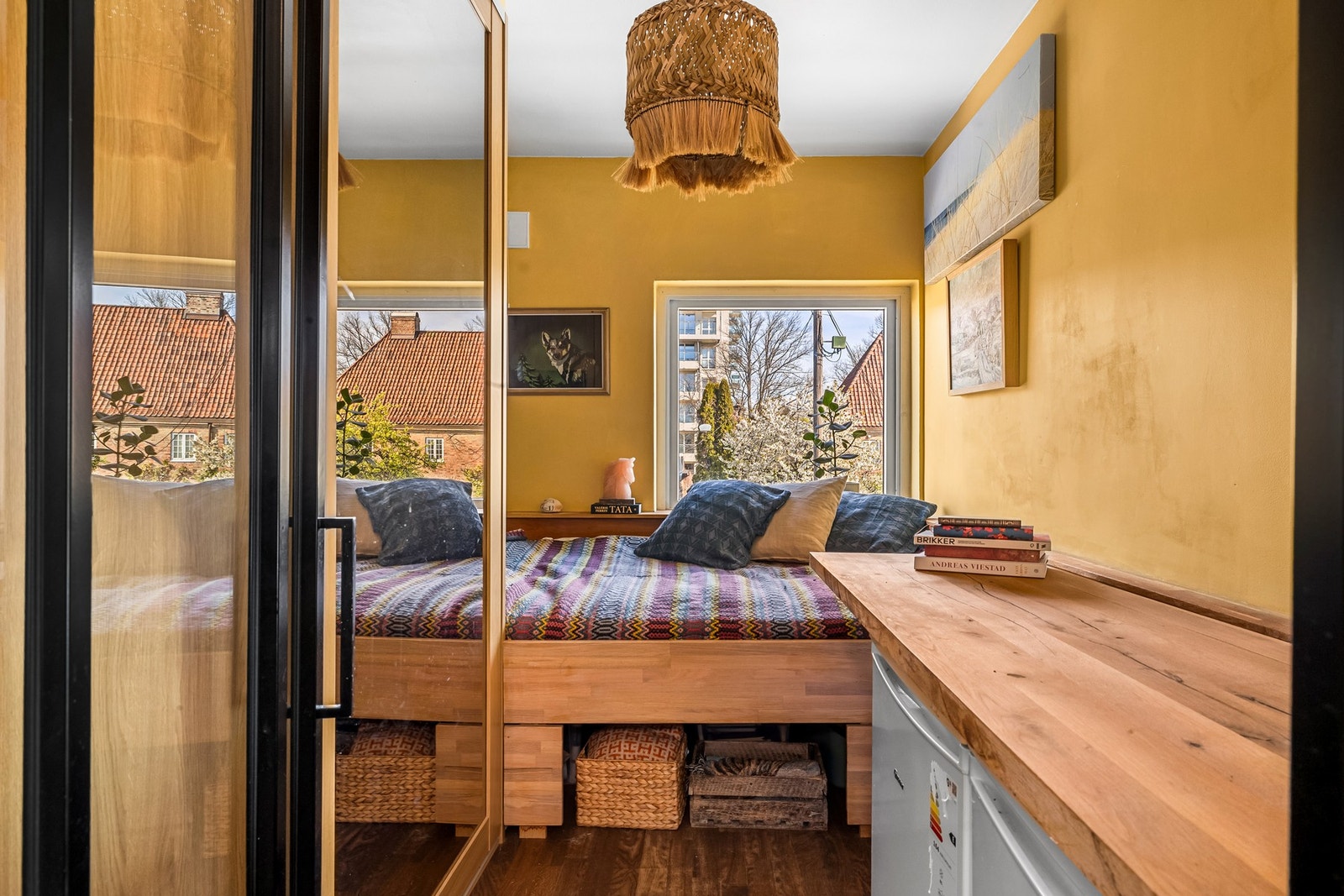 Soverom med integrert garderobe Galleribilde