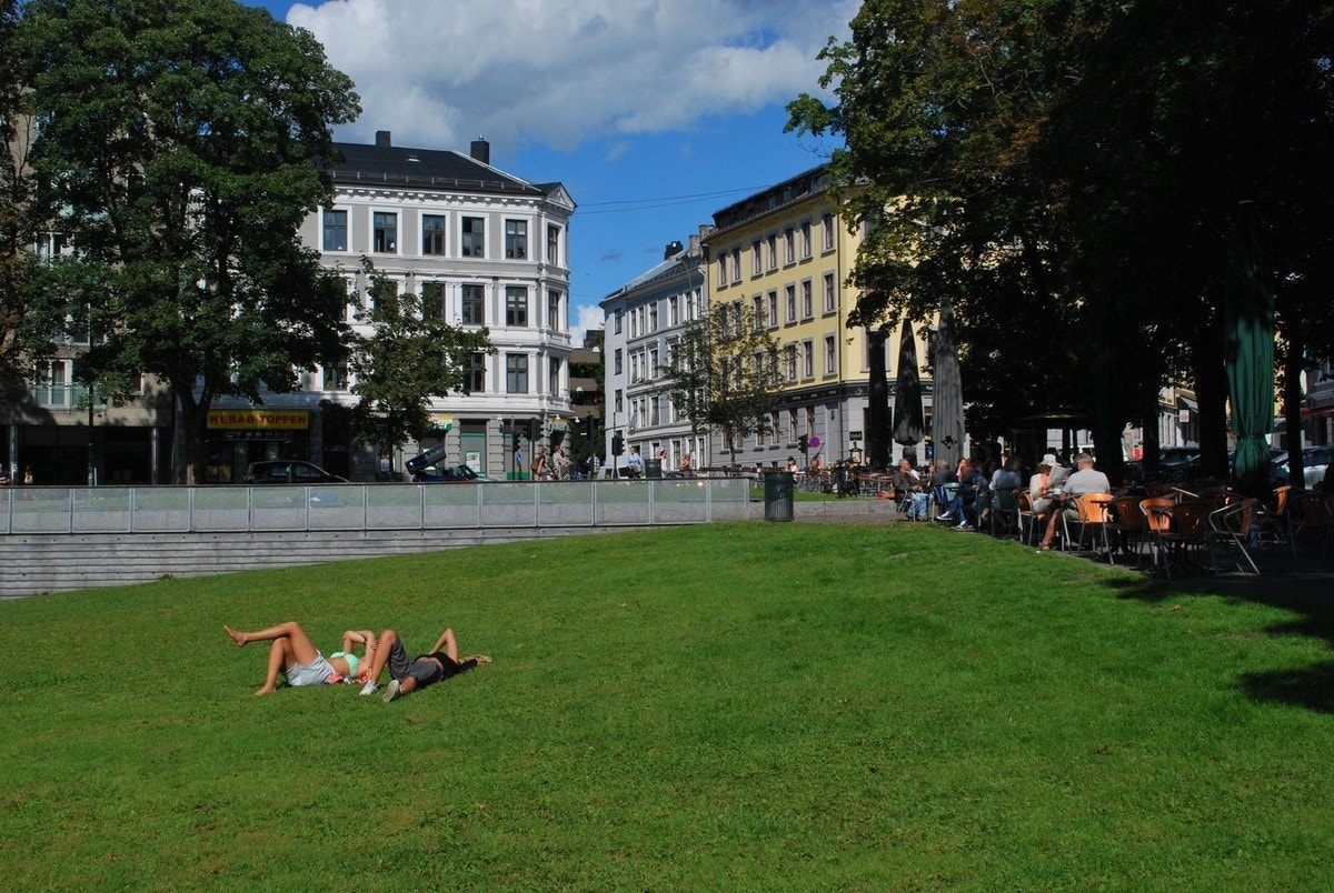 Aleksander Kiellands Plass Galleribilde