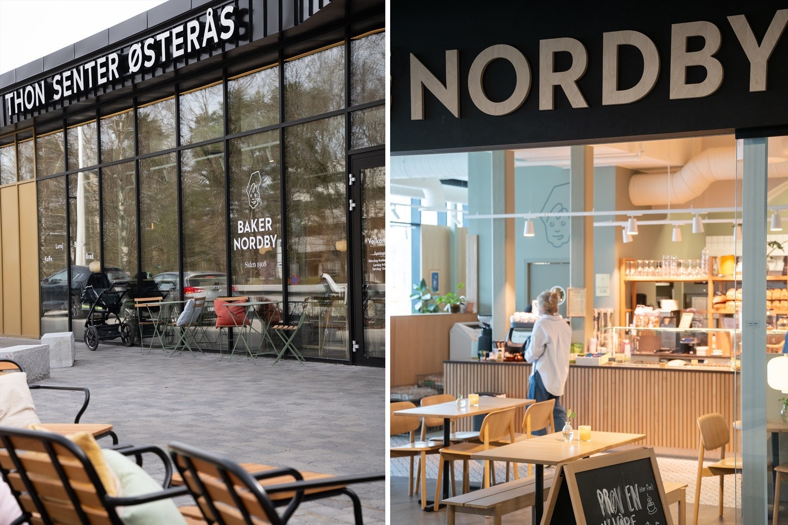 Kort vei til Østerås Senter med et variert utvalg av butikker og servicetilbud Galleribilde