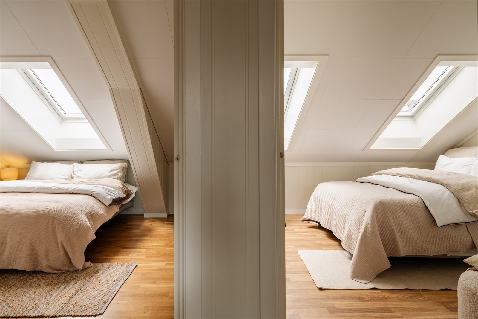 Leiligheten har to soverom med gode innredningsmuligheter. Galleribilde