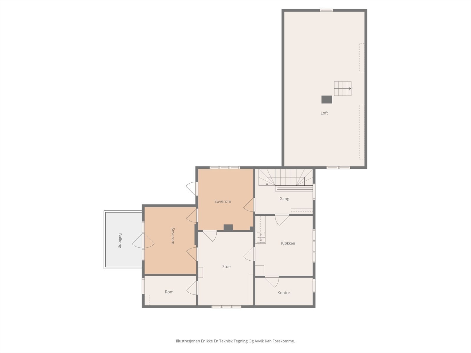 Plantegning - 2. etg. Galleribilde