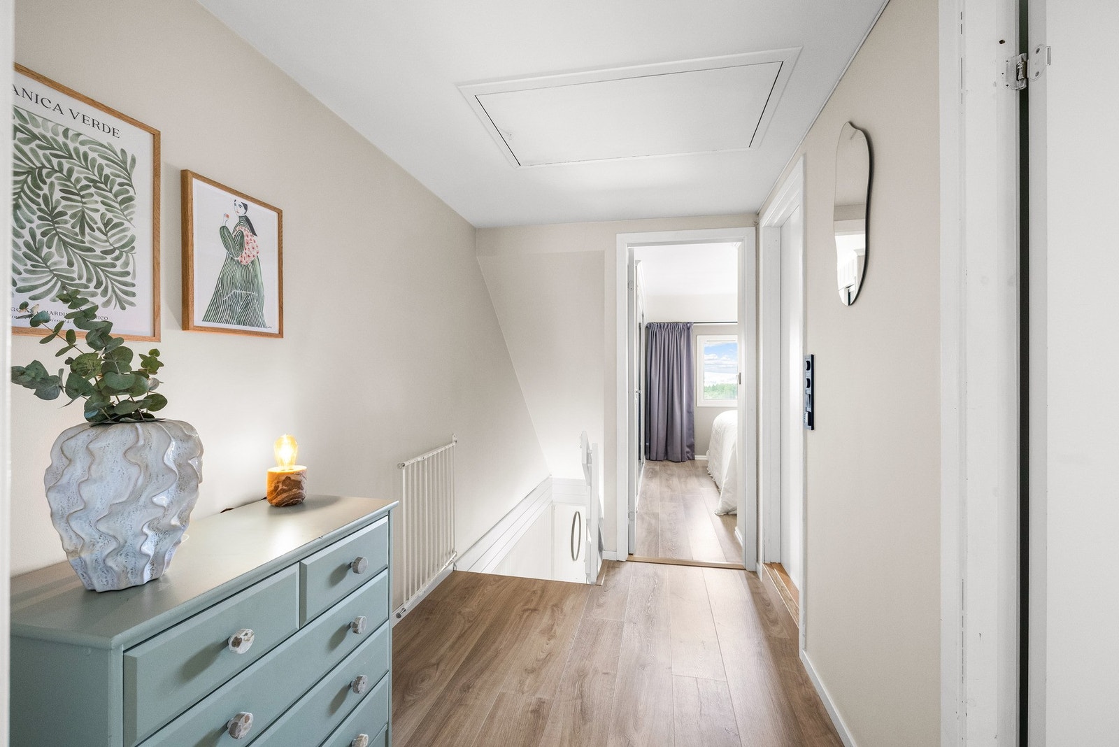 Boligen inneholder tre gode soverom samlet i andre etasje. Galleribilde