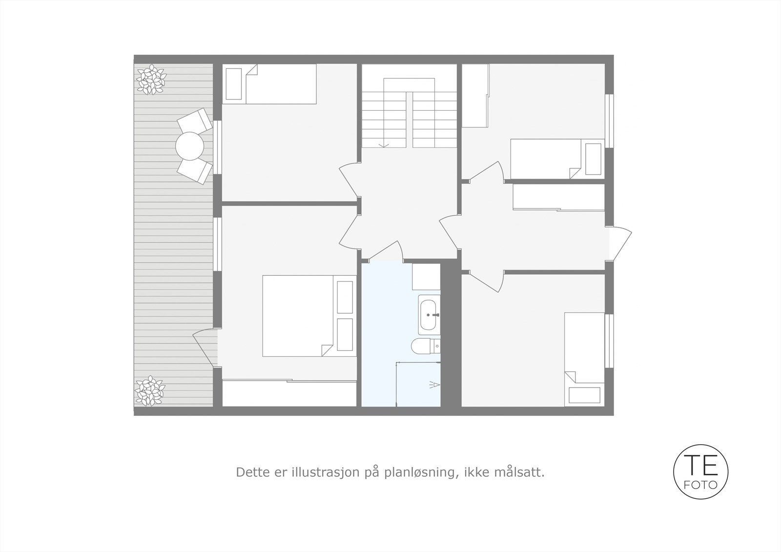 Planløsning 1.etasje Galleribilde