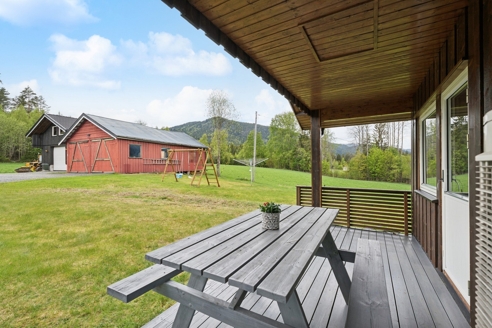 Herlig med terrasse også her. Galleribilde