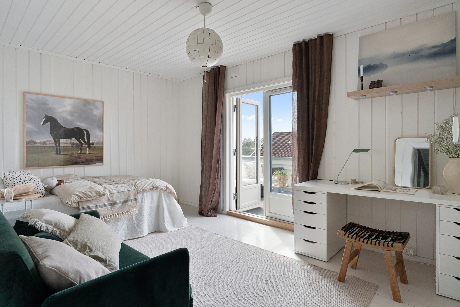 Utgang til terrassen. Galleribilde