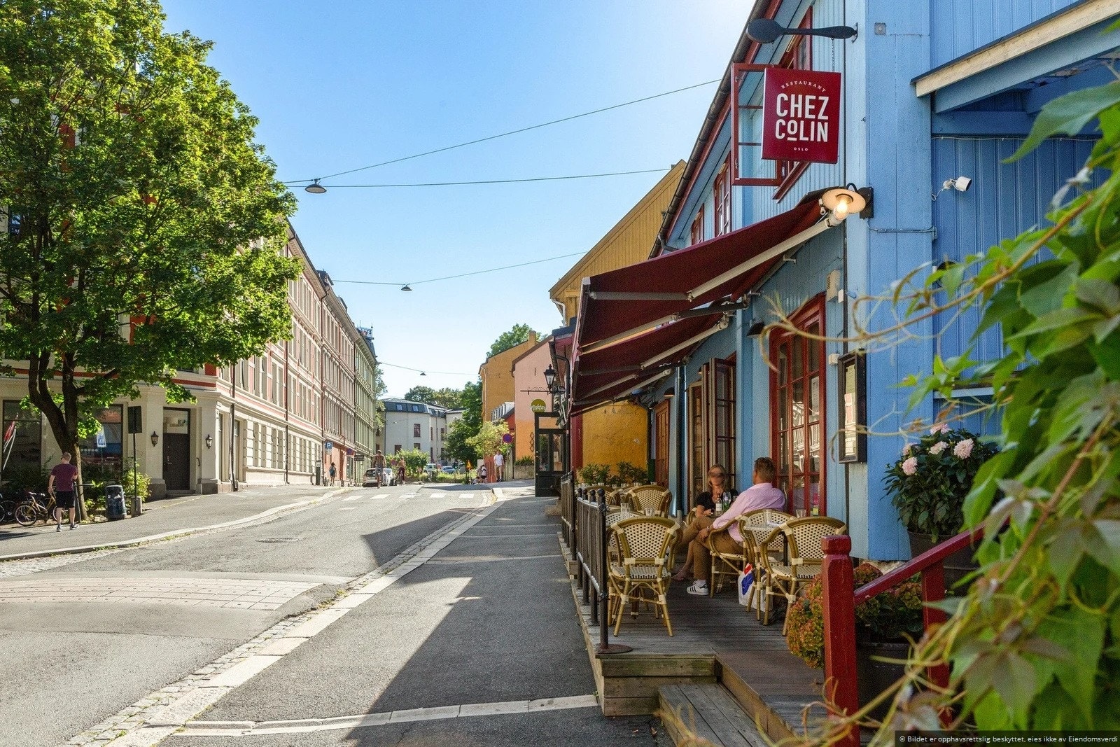 Chez Colin - en anerkjent Fransk nabolagsrestaurant i flotte omgivelser. Galleribilde