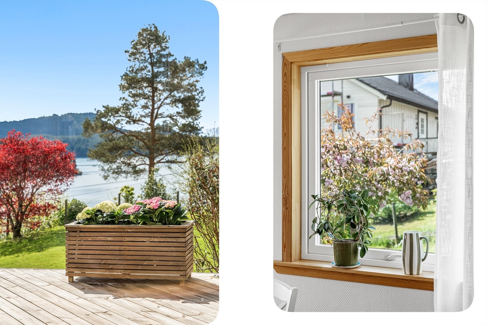 Boligen har gjennomgått jevnlig vedlikehold, med blant annet nye vinduer i flere omganger. Galleribilde
