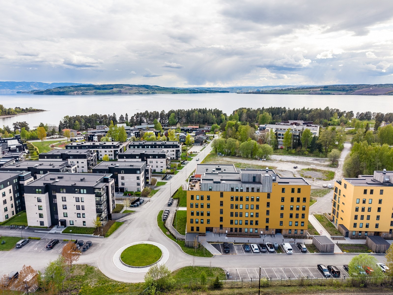 Dronefoto Galleribilde